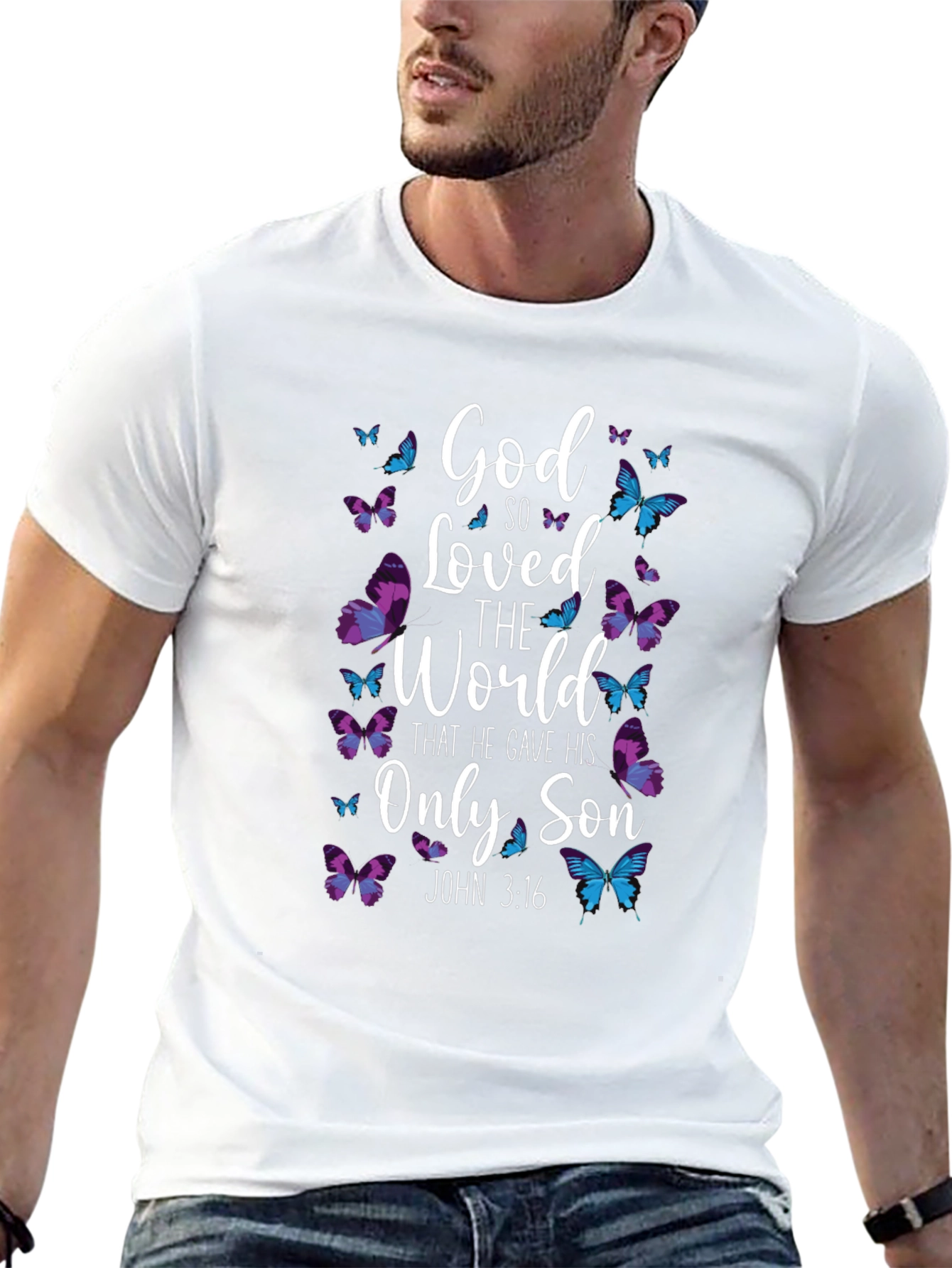 God So Loved the World Christian T-Shirt