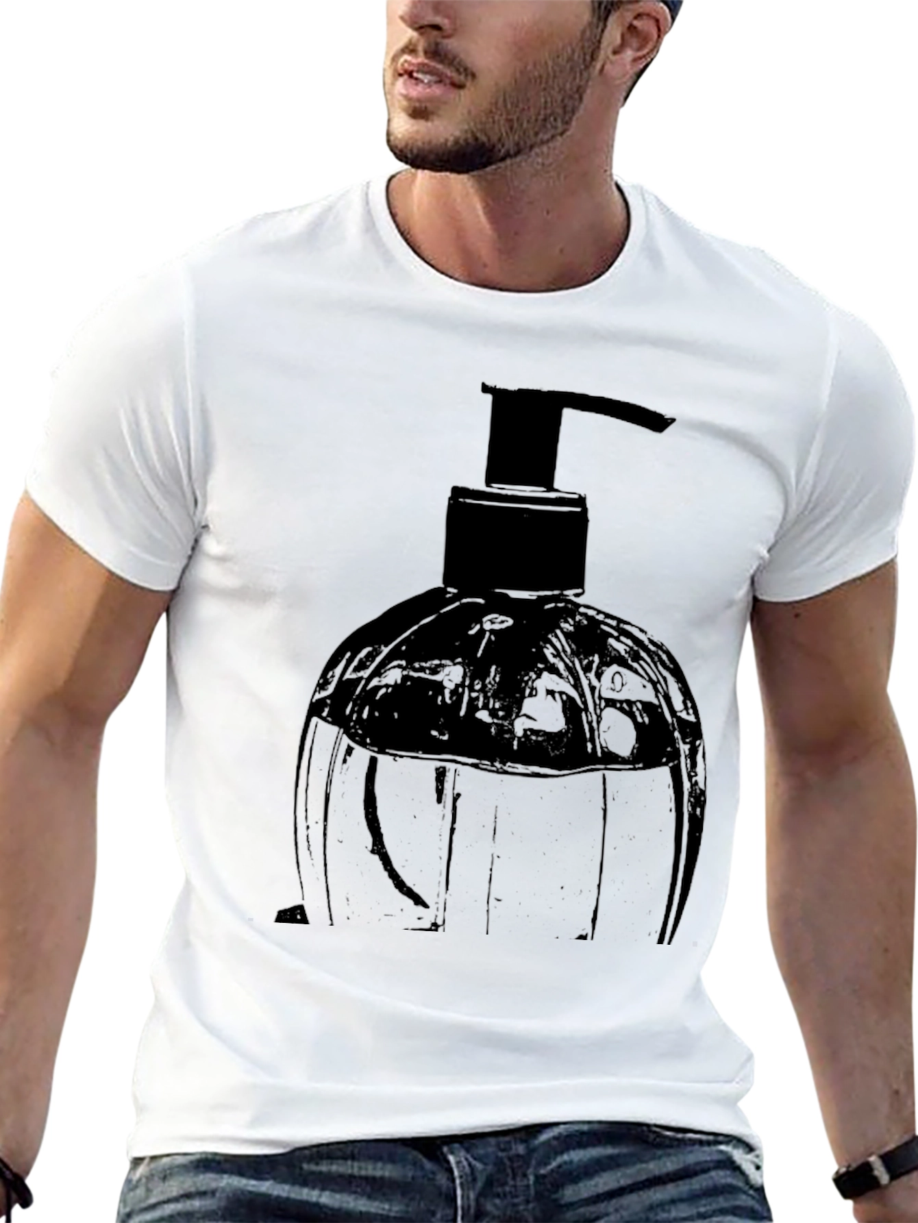 Black Soap Dispenser Graphic Tee