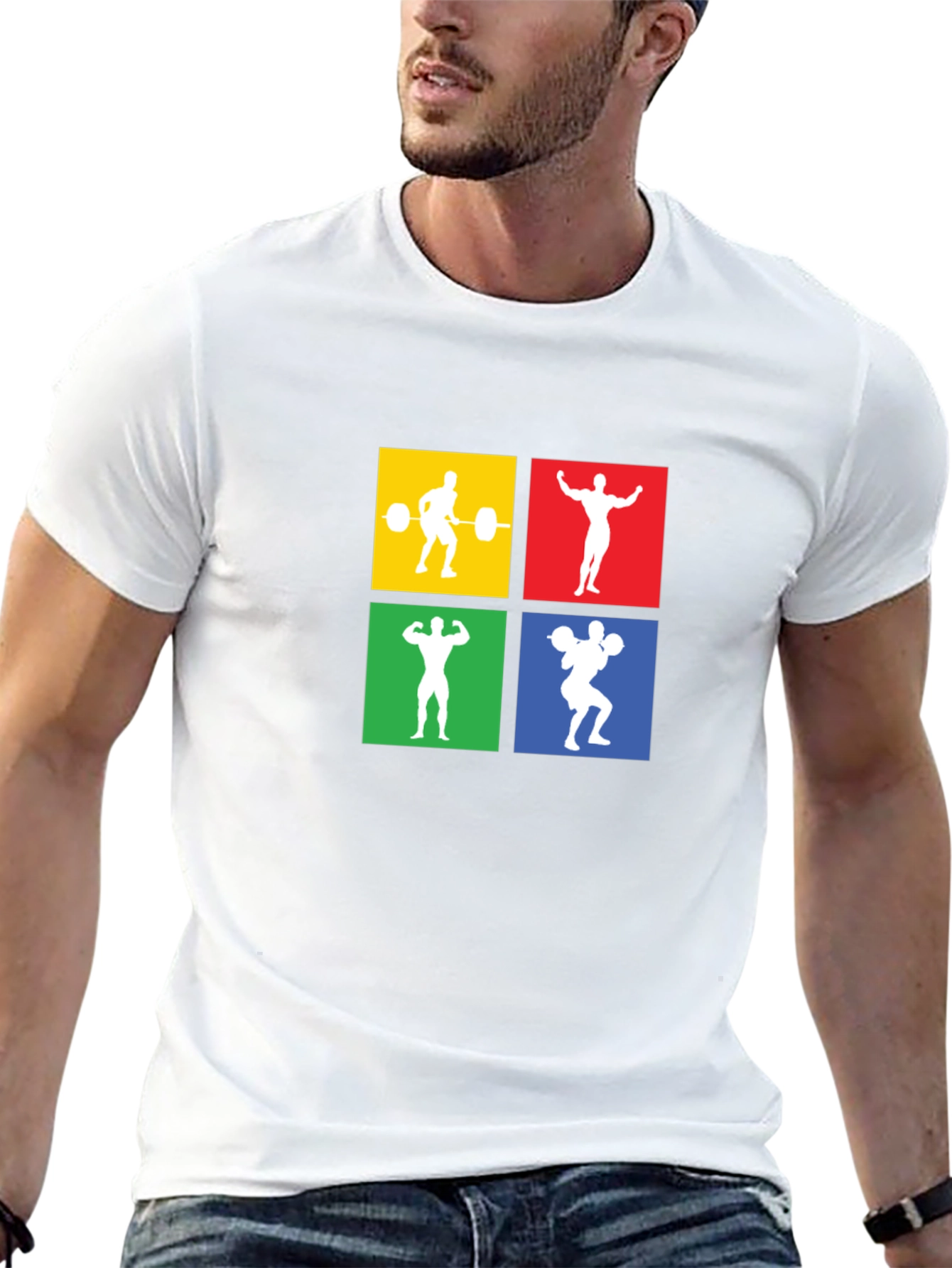 Weightlifting Graphic Tee - Black