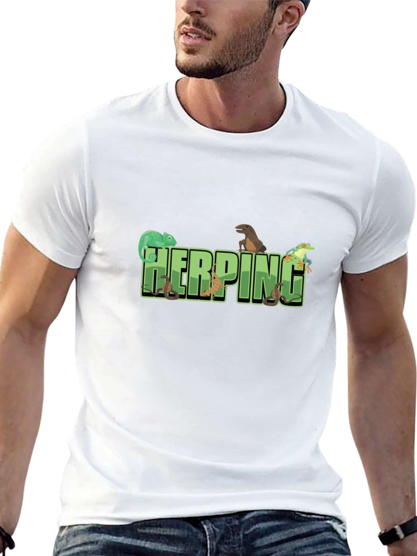 Herping T-Shirt - Reptile Lover Tee