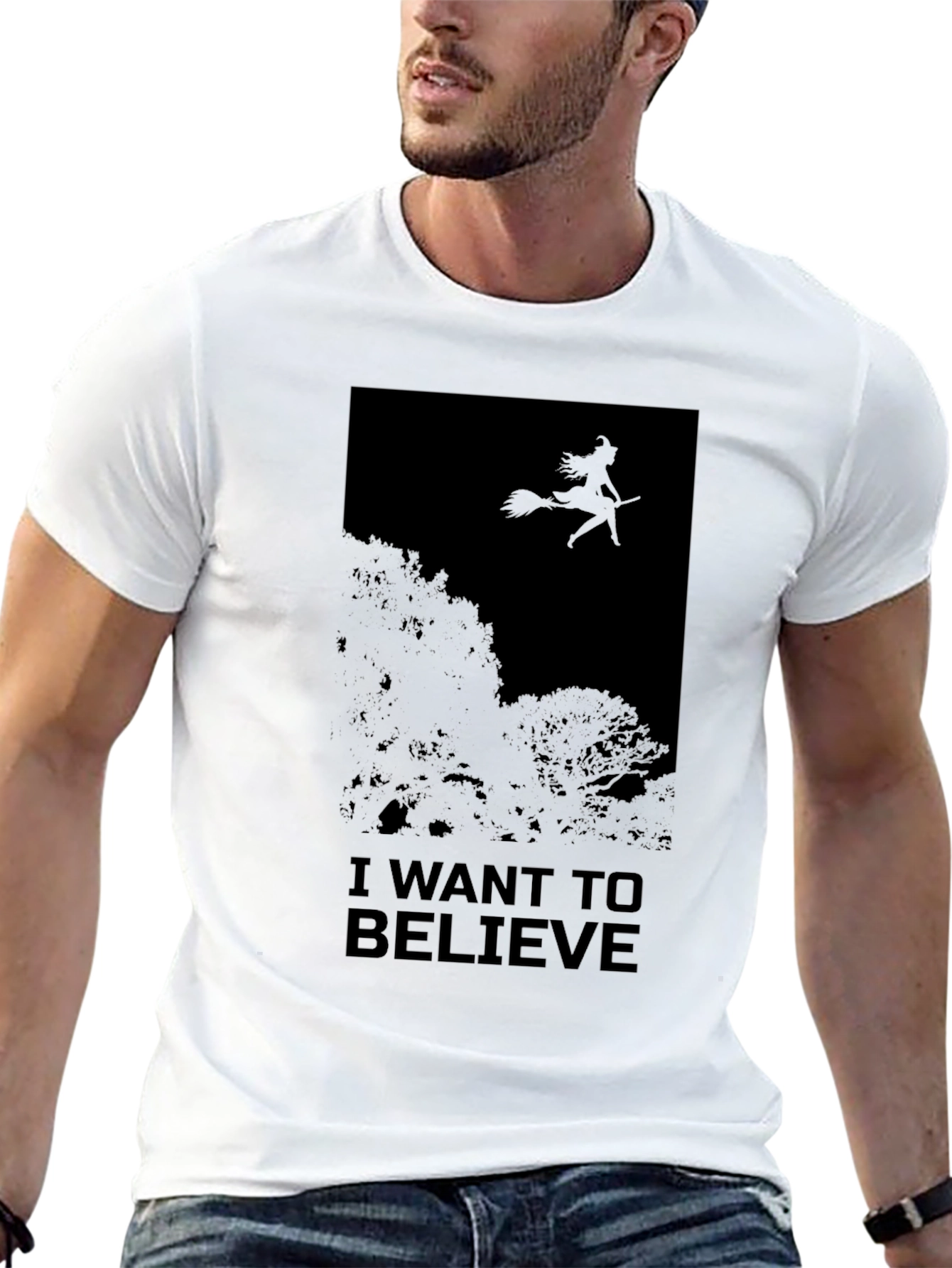 I Want To Believe Witch T-Shirt
