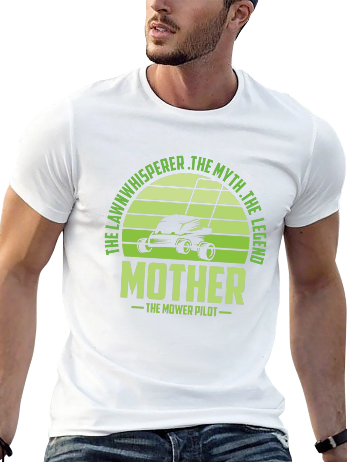 The Lawn Whisperer T-Shirt - Mother The Mower Pilot