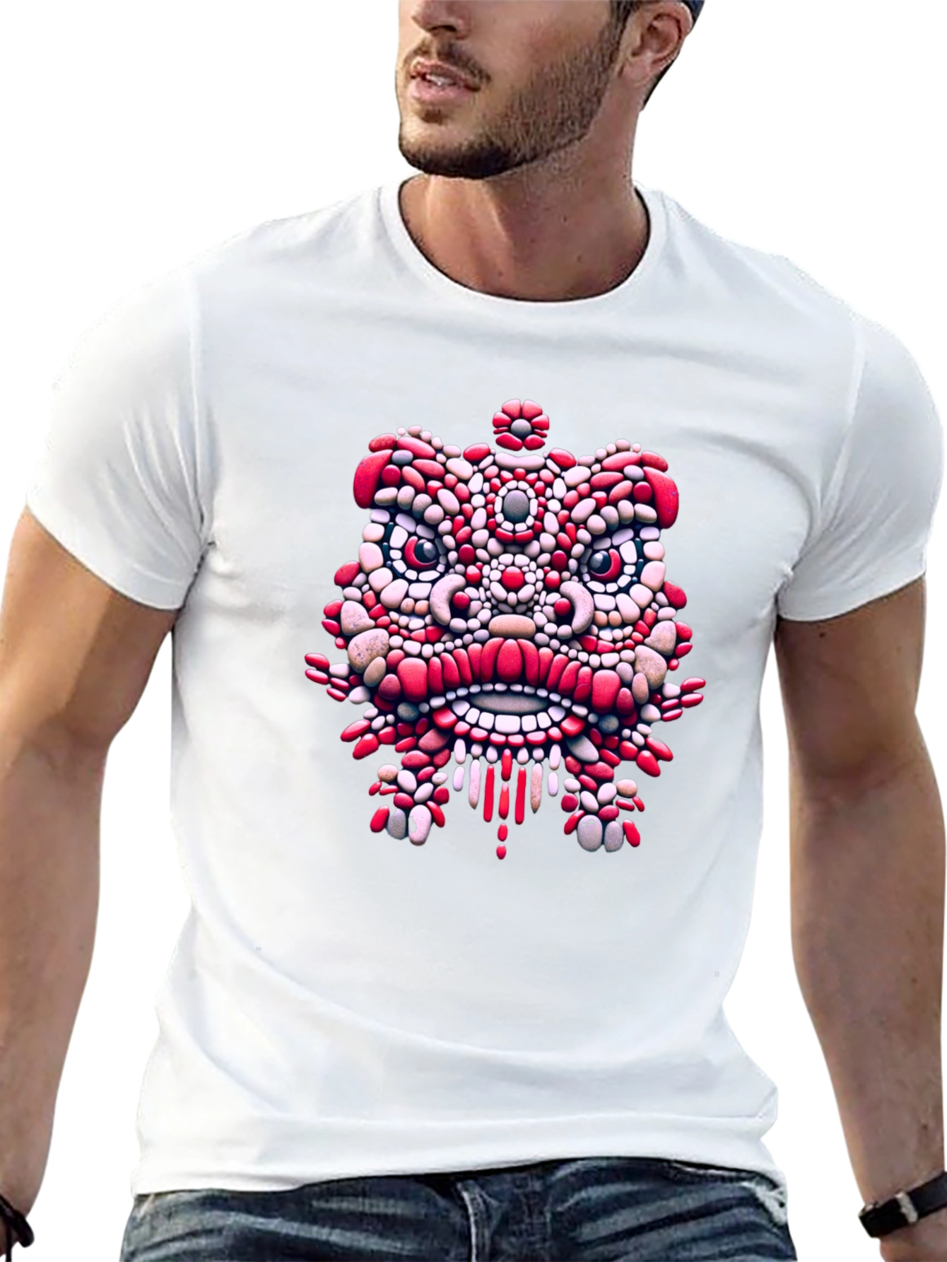 Unique Cartoon Lion T-Shirt