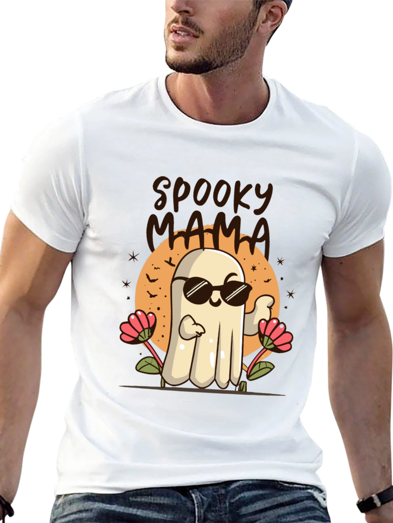 Spooky Mama Halloween Graphic Tee
