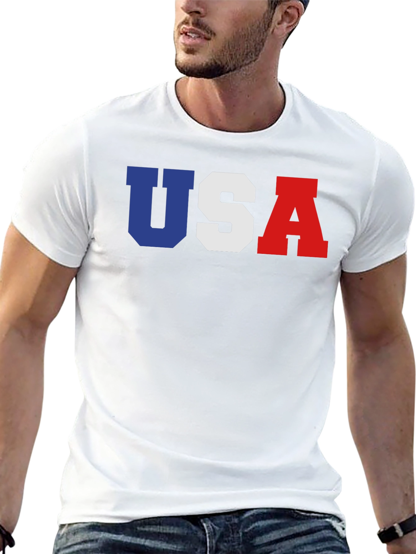 USA Patriotic T-Shirt - American Pride Tee