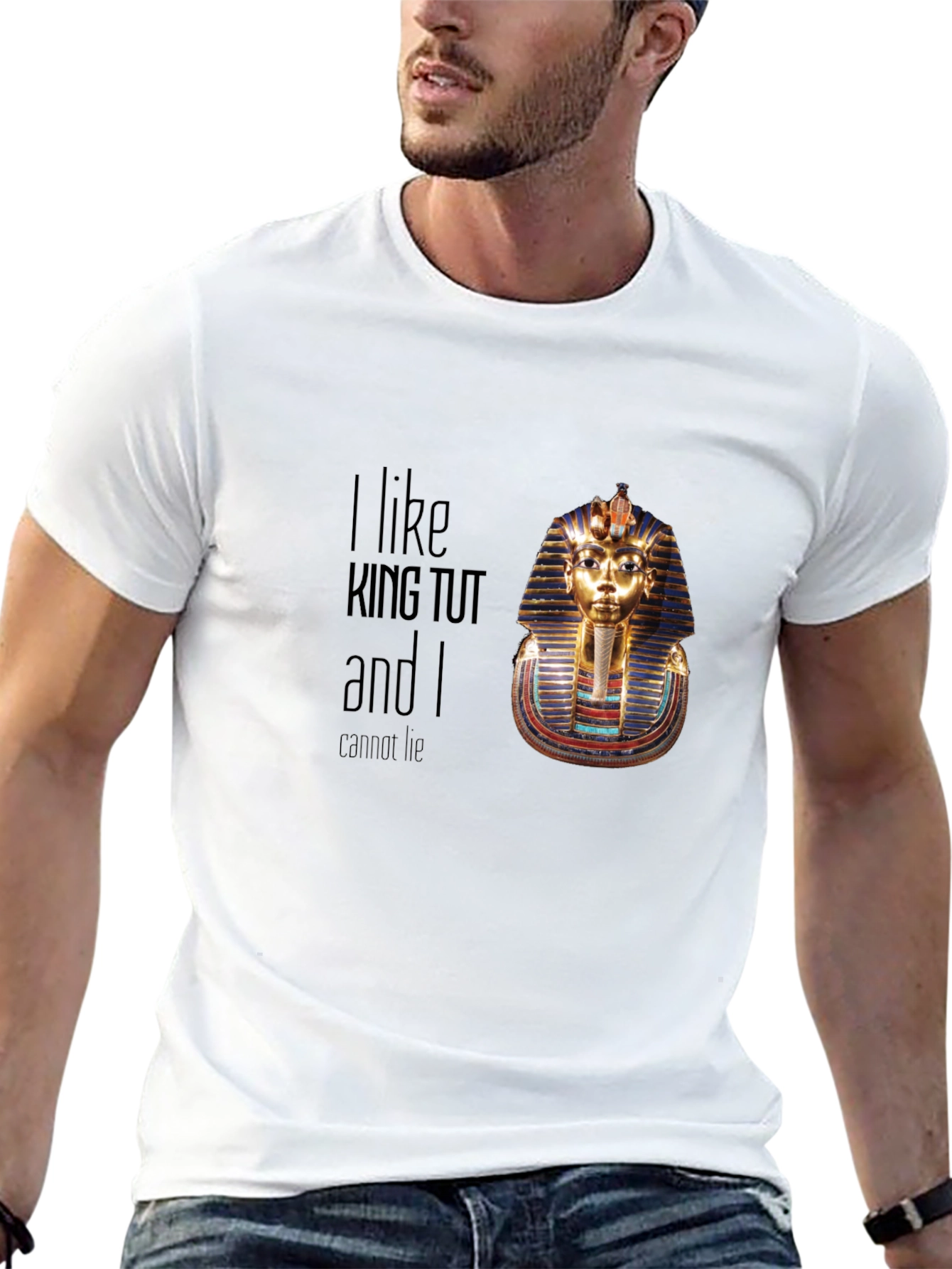 King Tut Graphic T-Shirt - Funny Egypt Tee