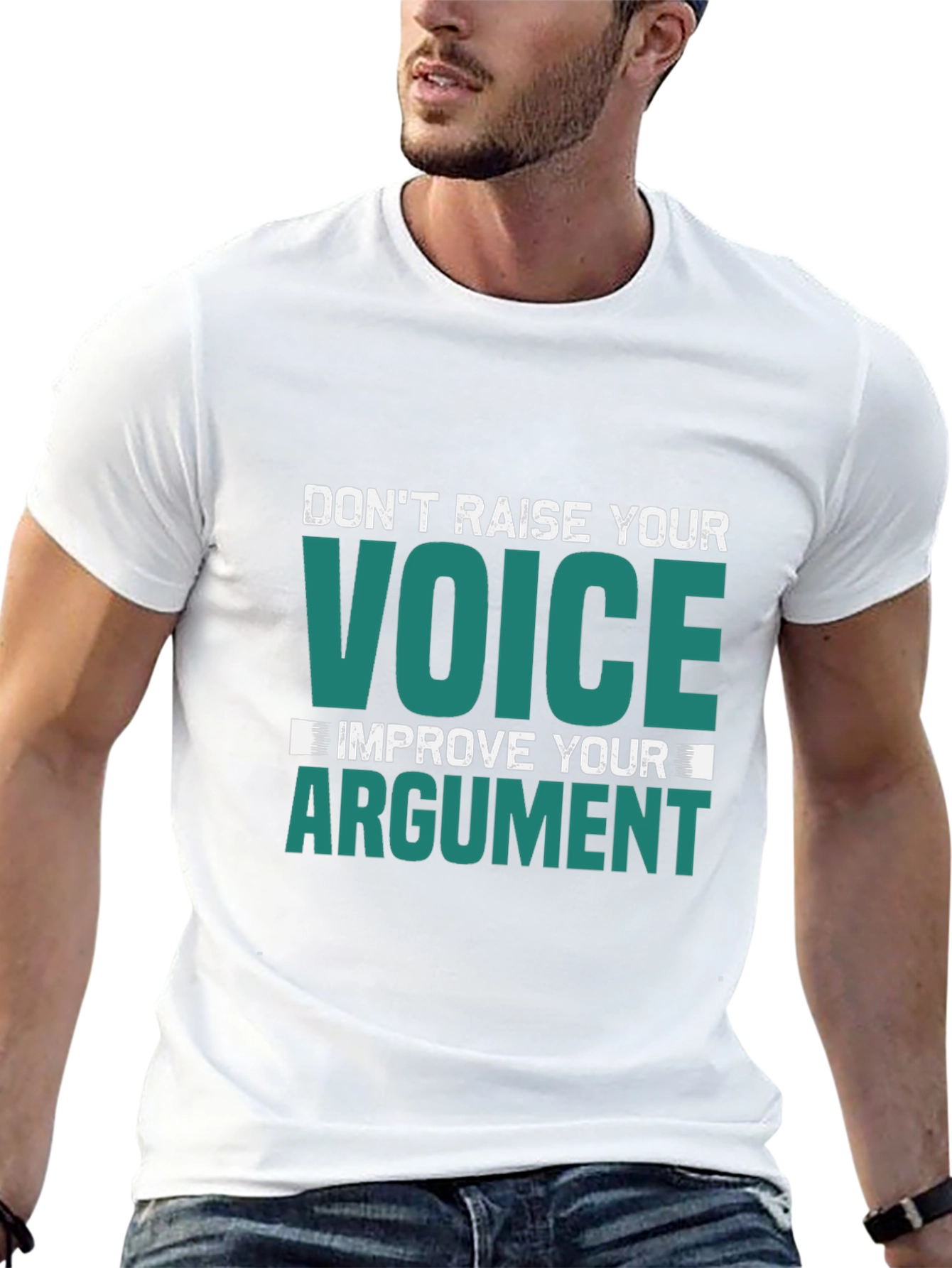 Dont Raise Your Voice Improve Your Argument T-Shirt