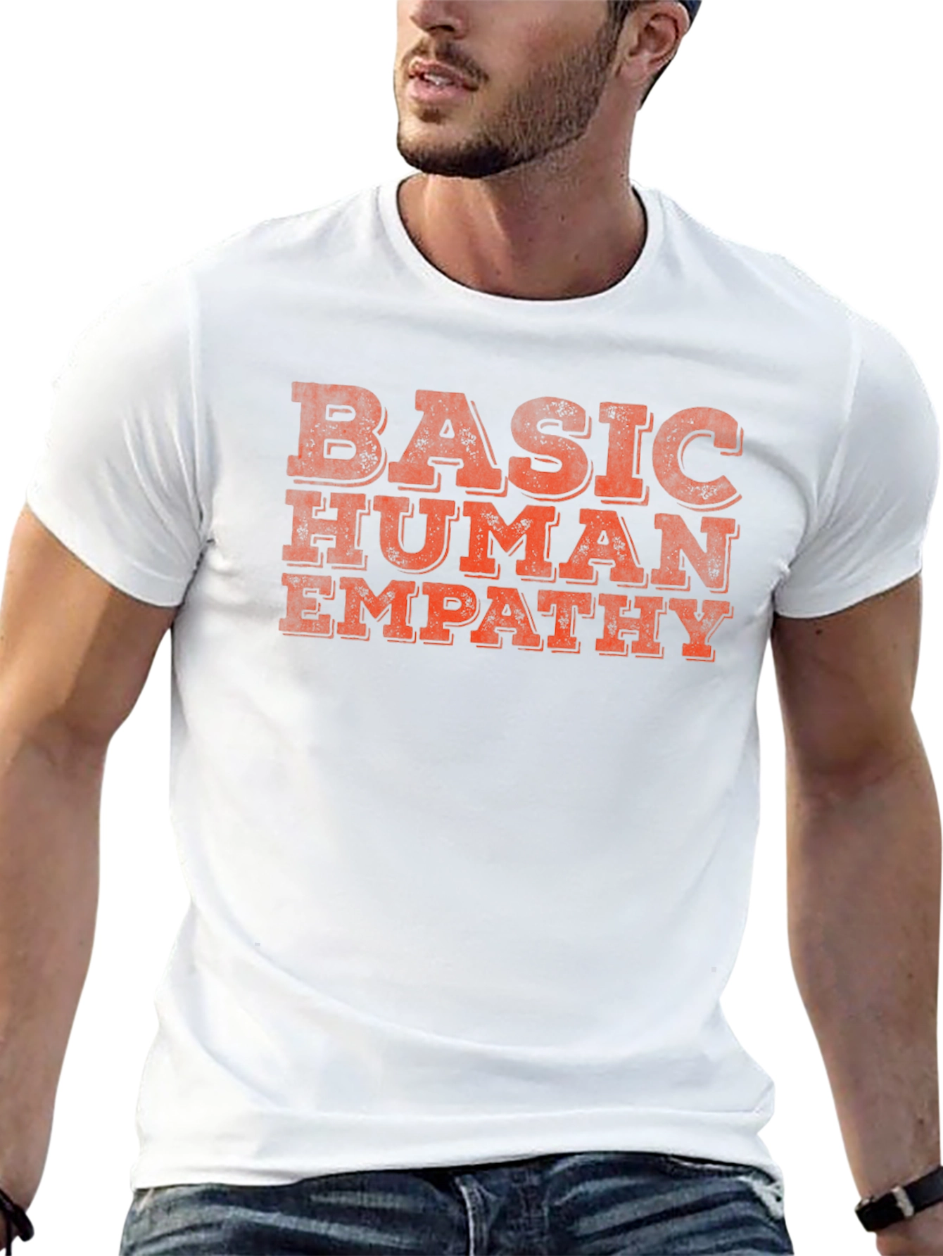 Basic Human Empathy Graphic Tee - Black Unisex