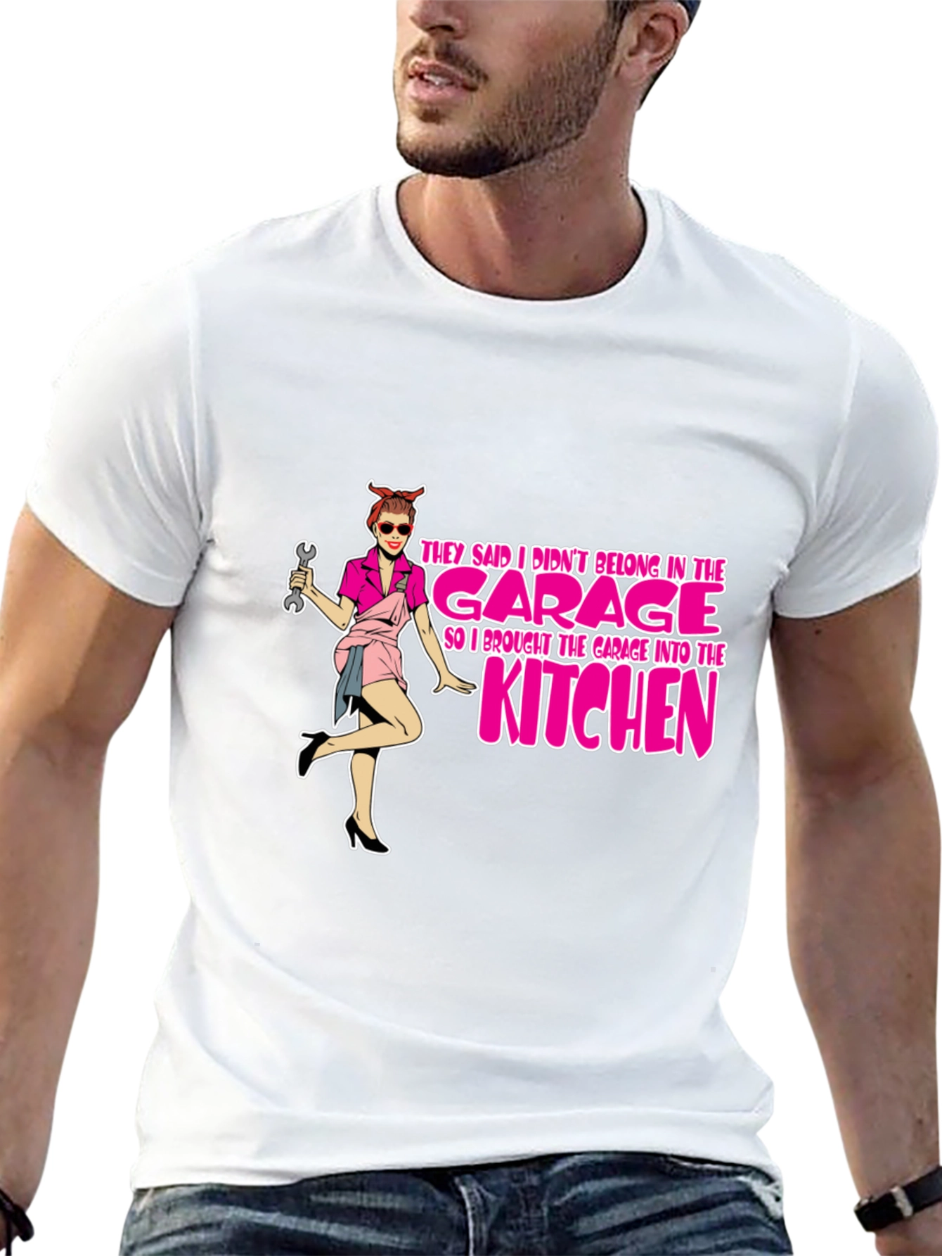 Garage to Kitchen Black T-Shirt