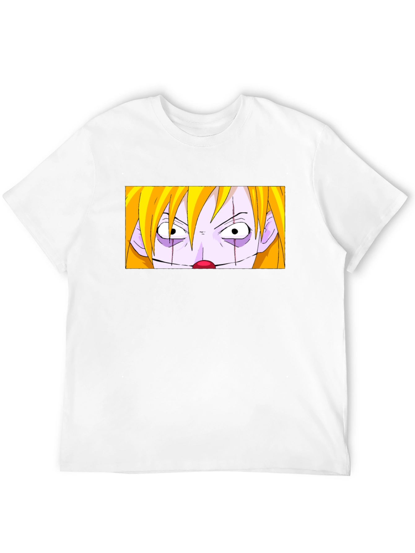 Anime Clown T-Shirt - Mens Black Tee