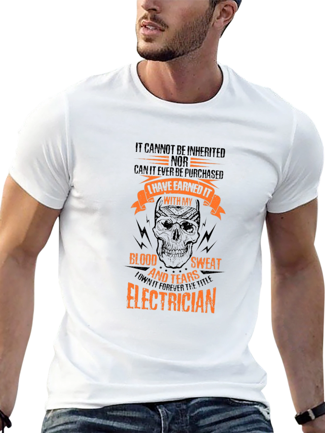 Electrician Earned It T-Shirt