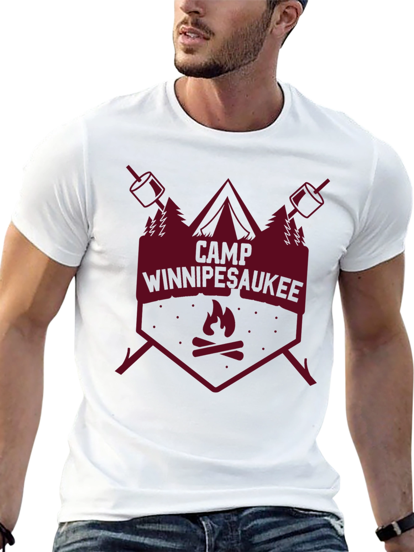Camp Winnipesaukee Graphic T-Shirt