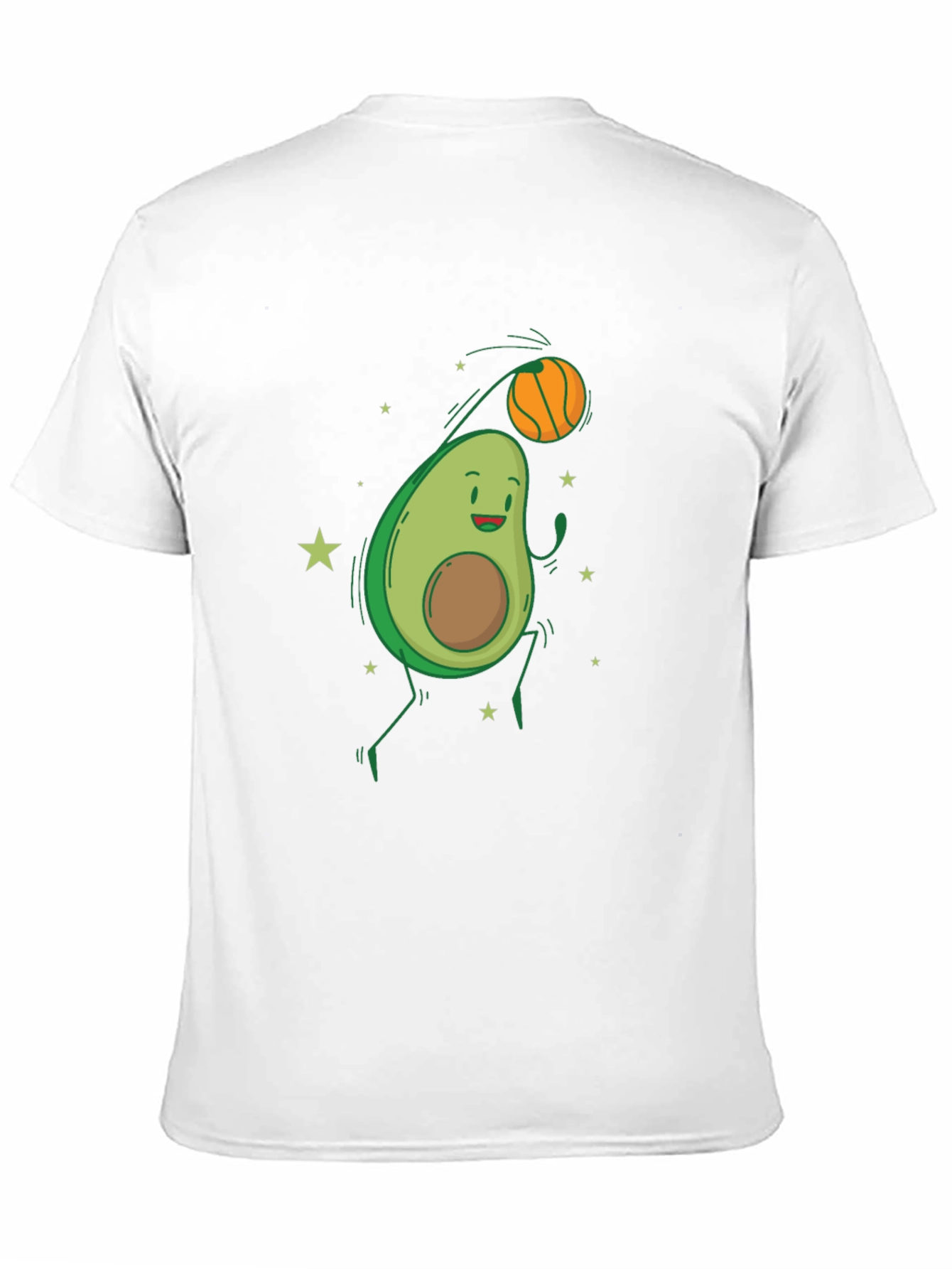 Avocado Basketball Graphic Tee