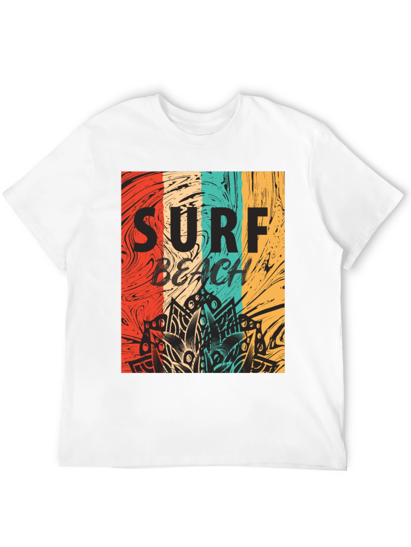Surf Beach Graphic Tee