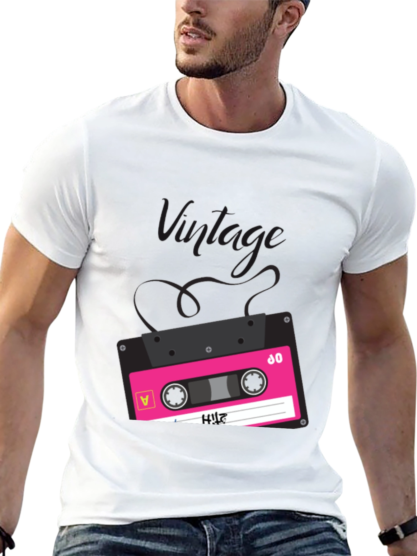 Retro Mixtape Graphic T-Shirt