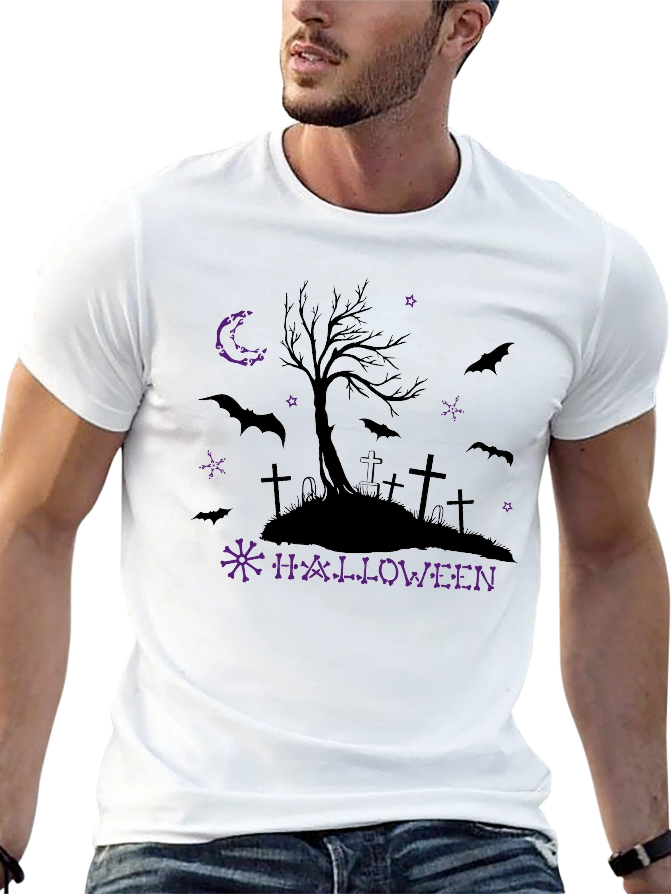 Halloween Graveyard T-Shirt