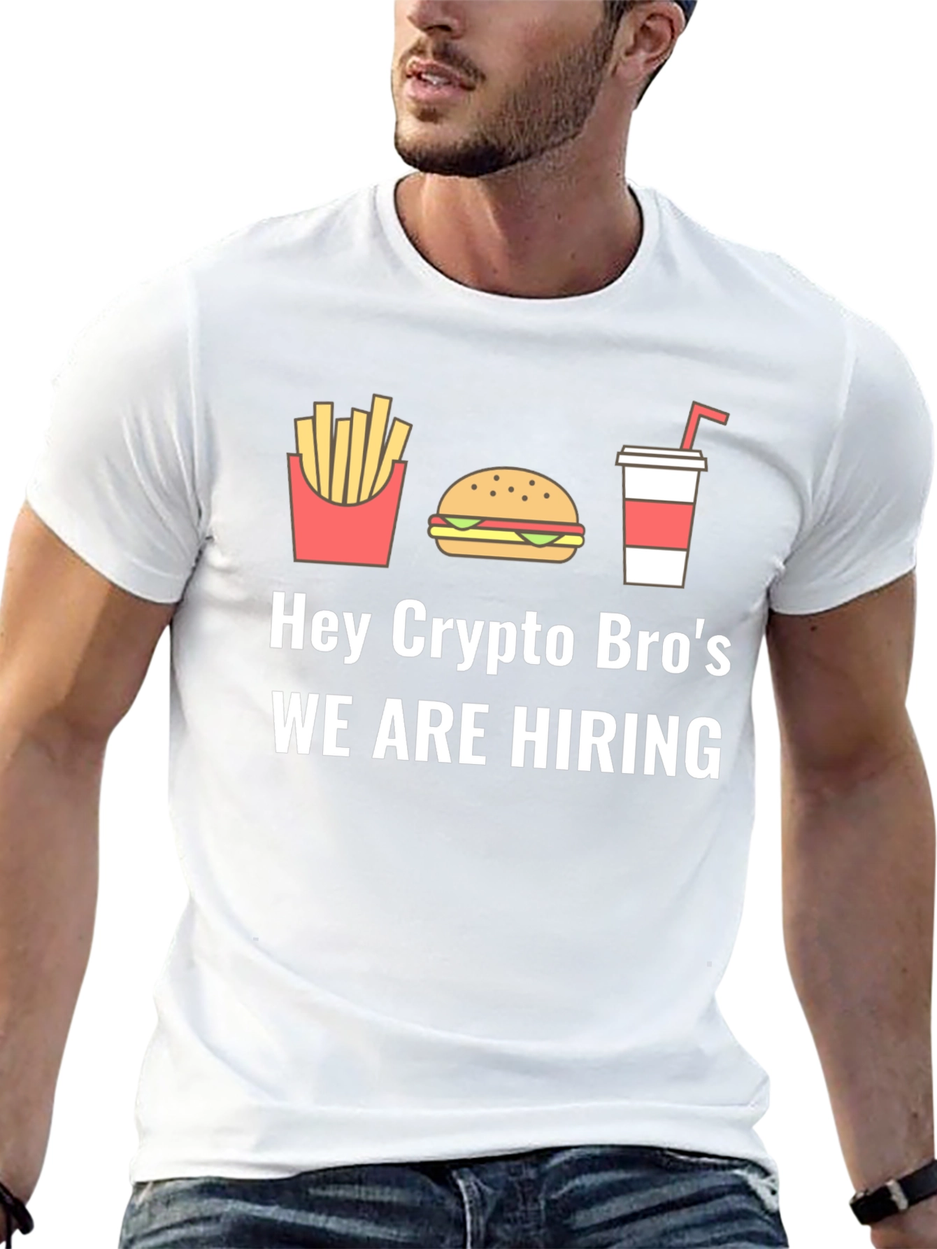 Hey Crypto Bros Hiring T-Shirt