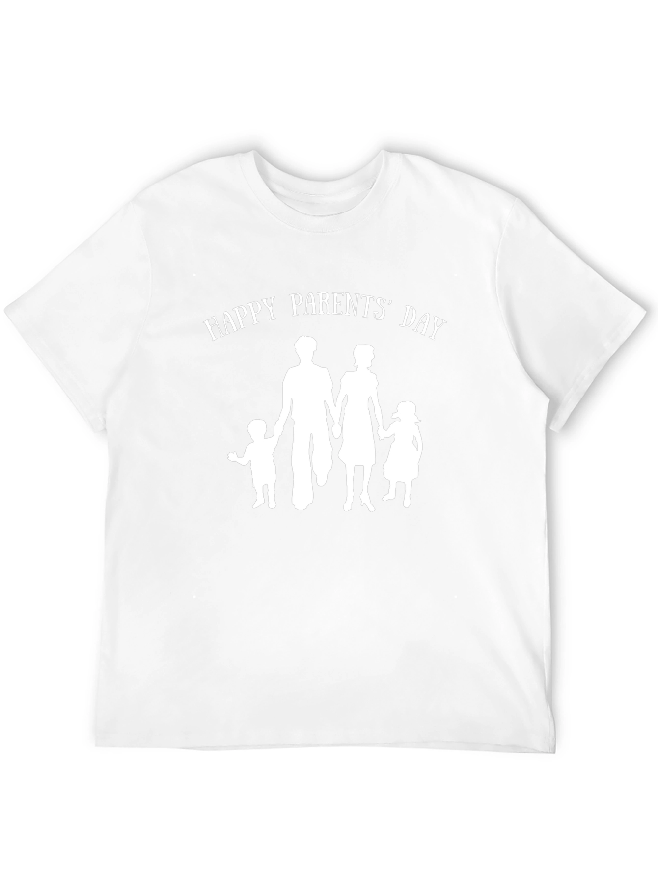 Happy Parents Day Graphic T-Shirt - Black