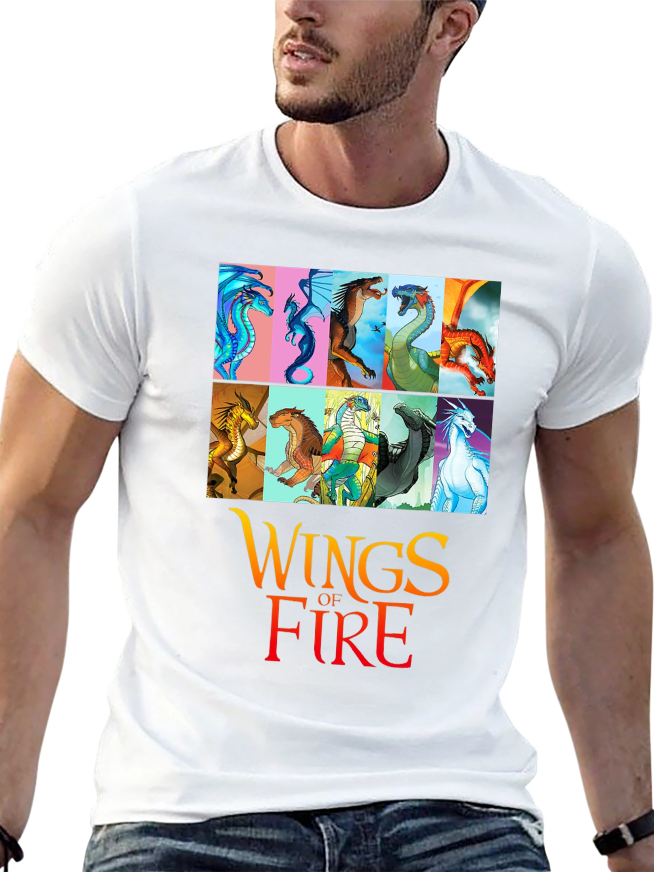Wings of Fire Graphic T-Shirt - Black Cotton Tee