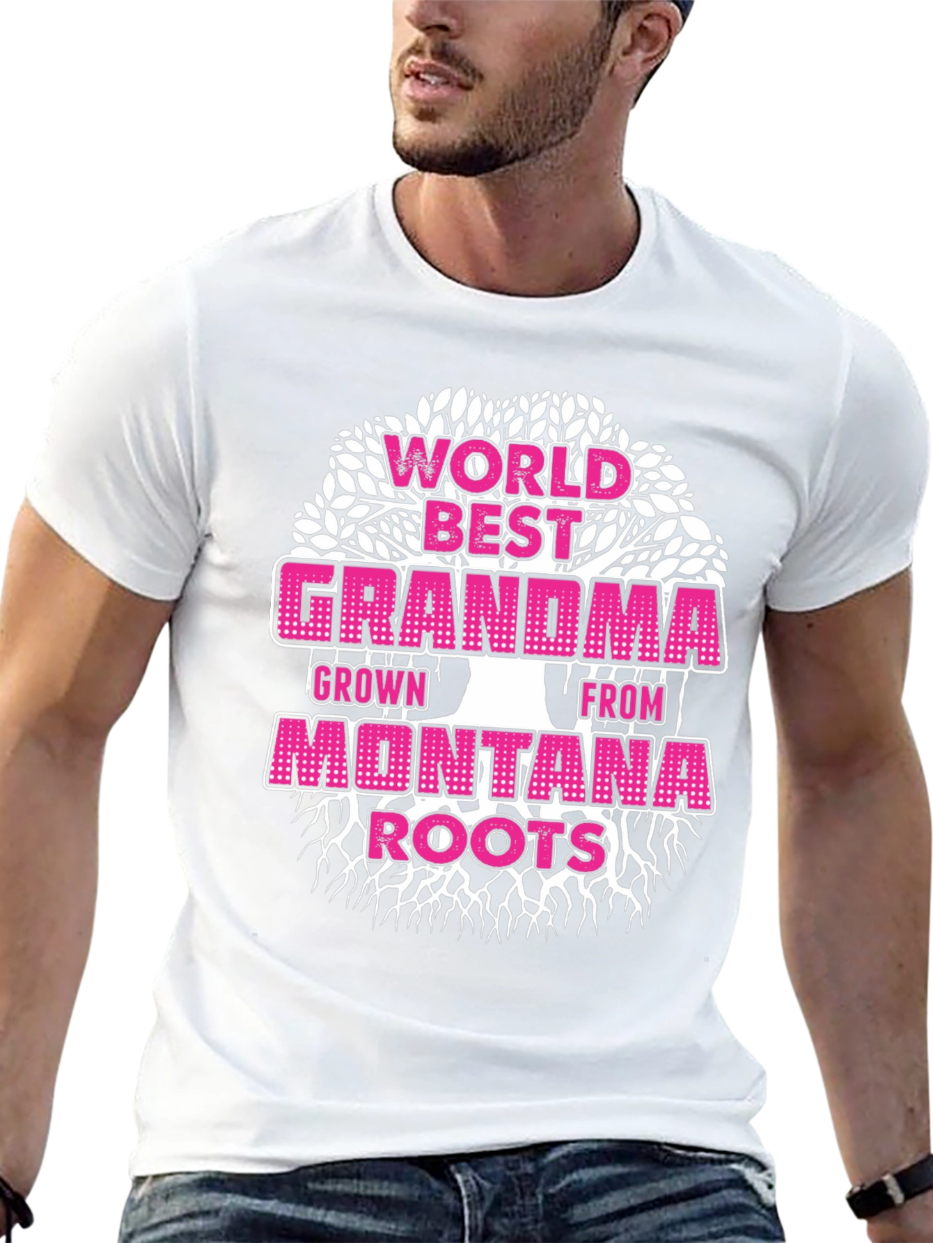 Worlds Best Montana Grandma T-Shirt
