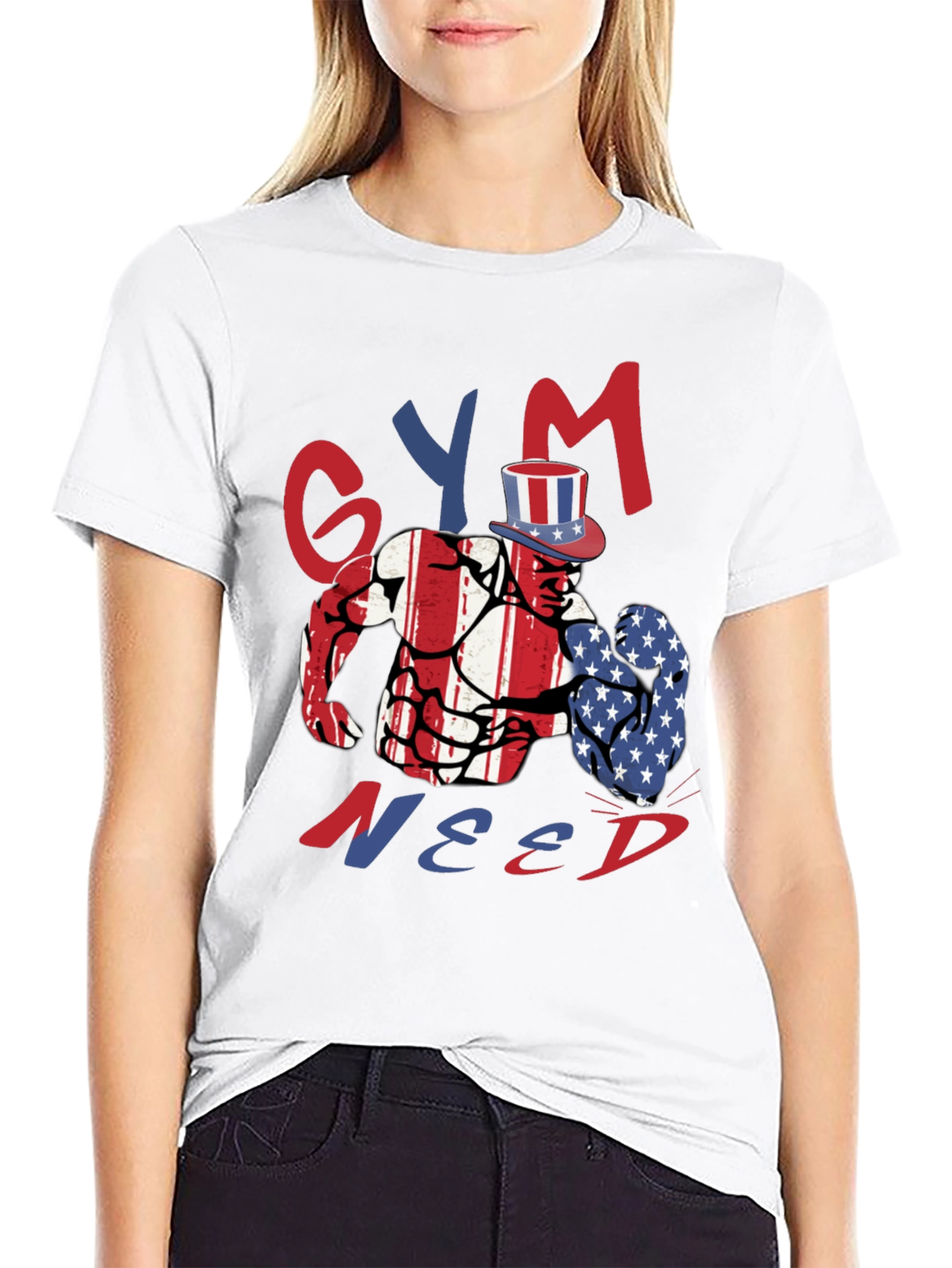 Patriotic Gym Need T-Shirt