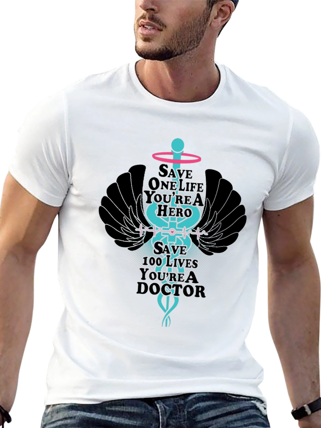 Hero Doctor Graphic T-Shirt
