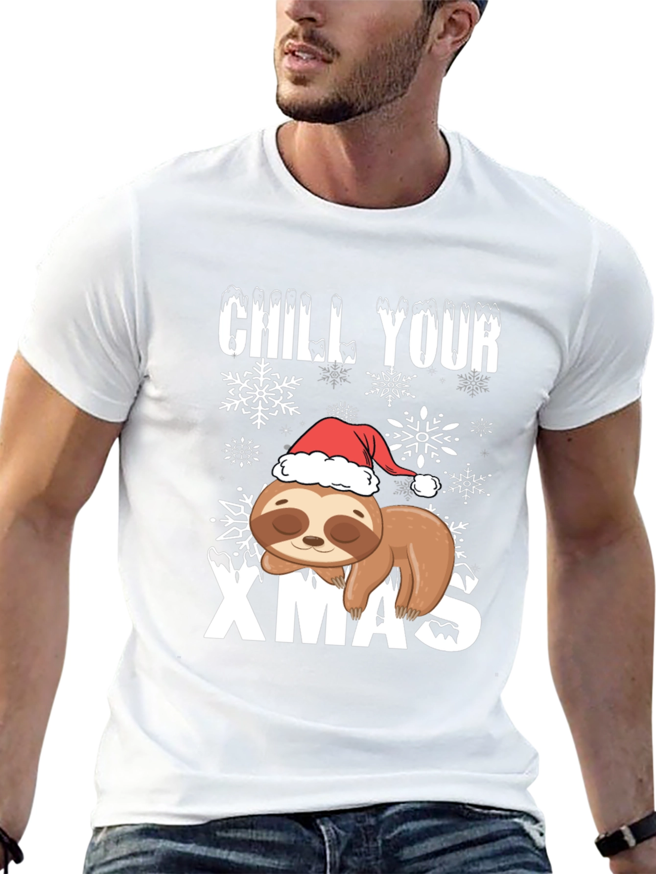 Chill Your Xmas Sloth T-Shirt