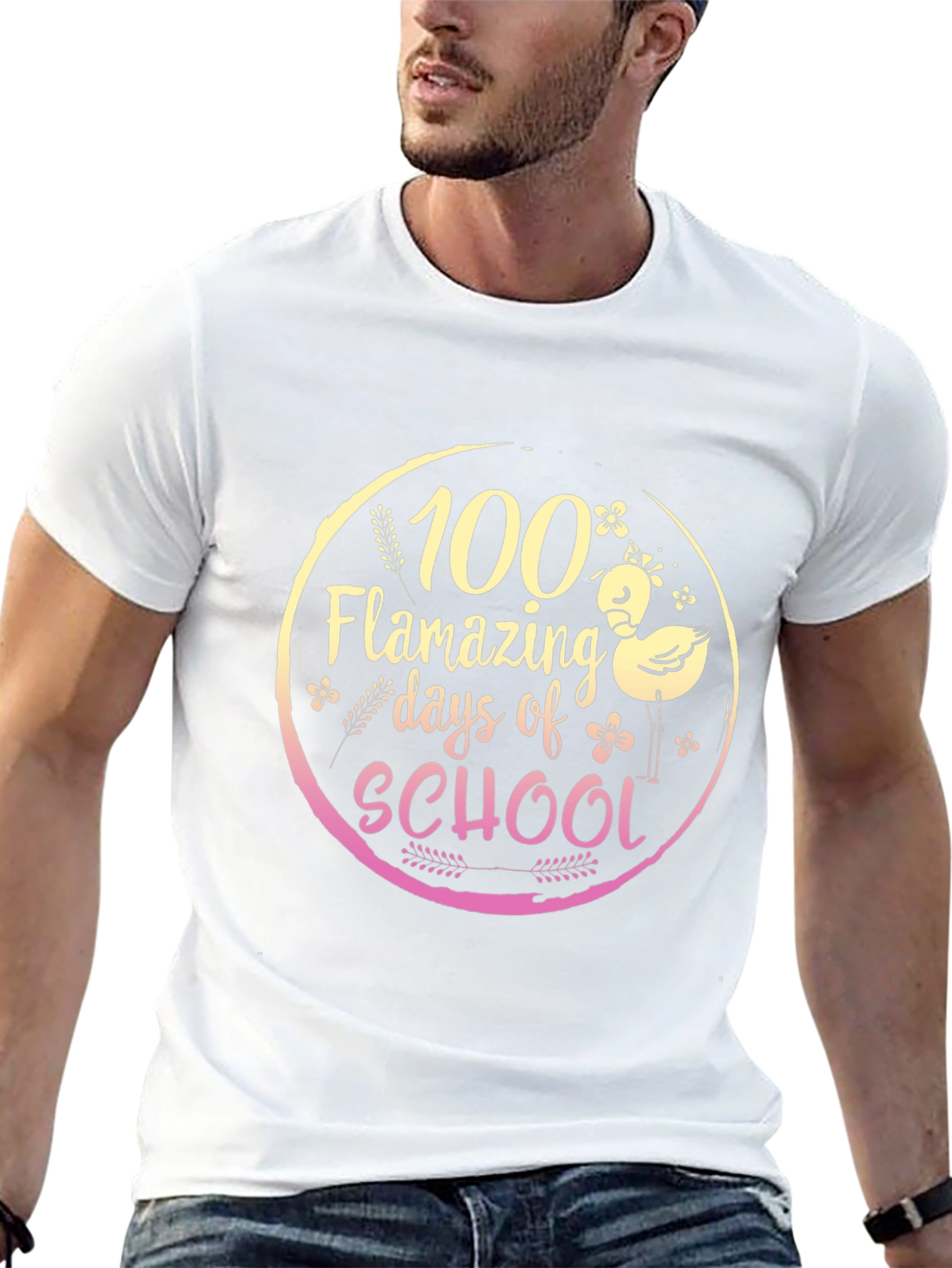 100 Days of School Flamizing T-Shirt