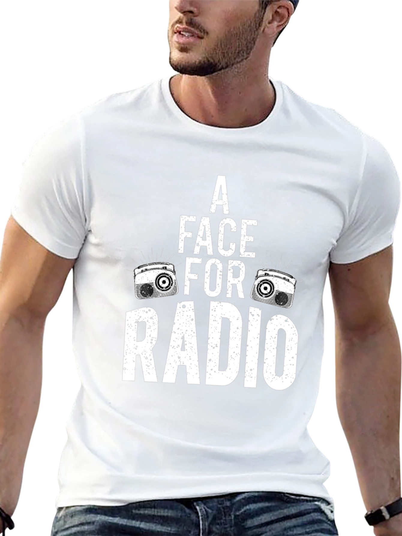 A Face For Radio Graphic Tee