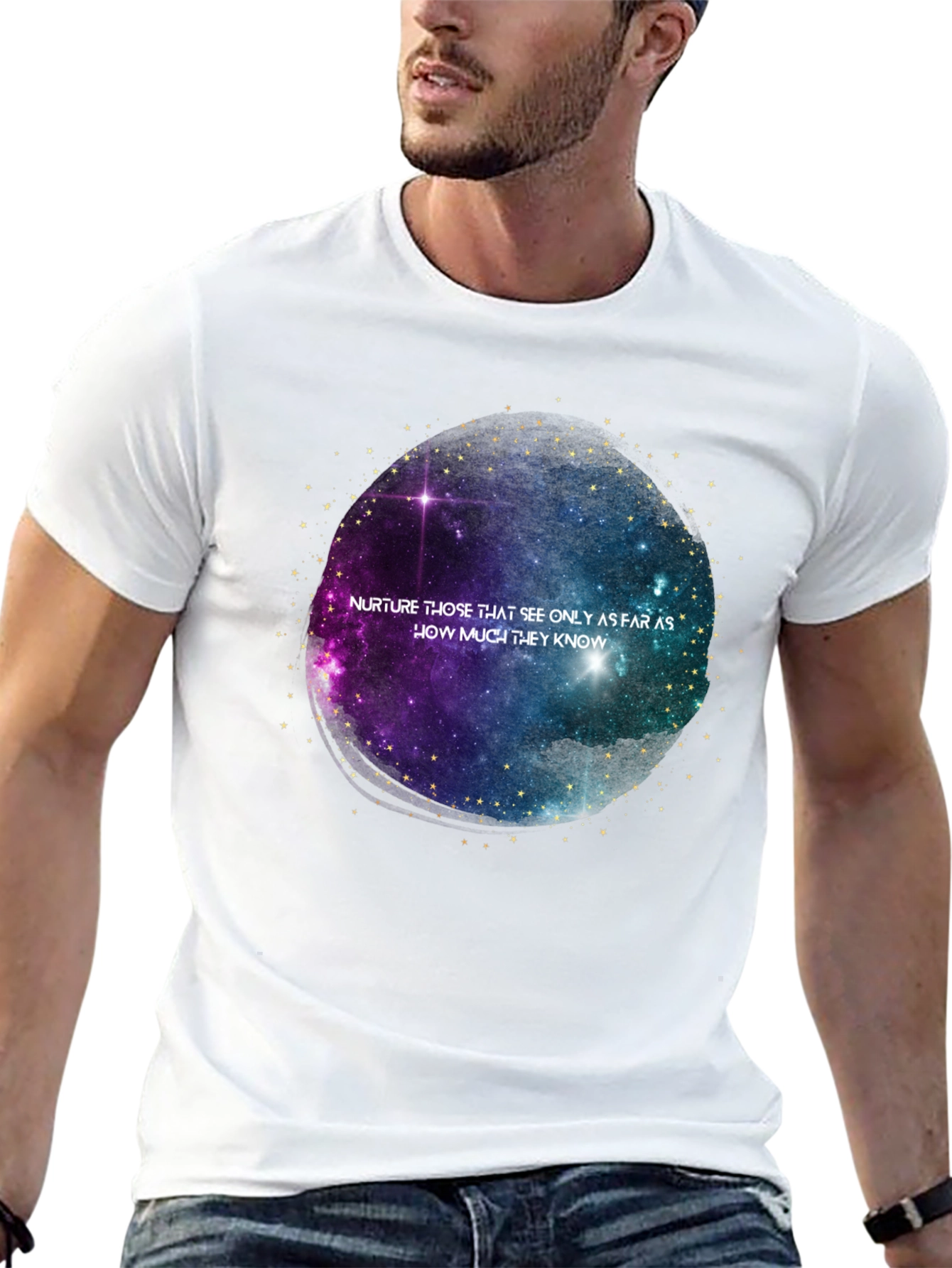 Cosmic Wisdom T-Shirt - Nurture Those Who See
