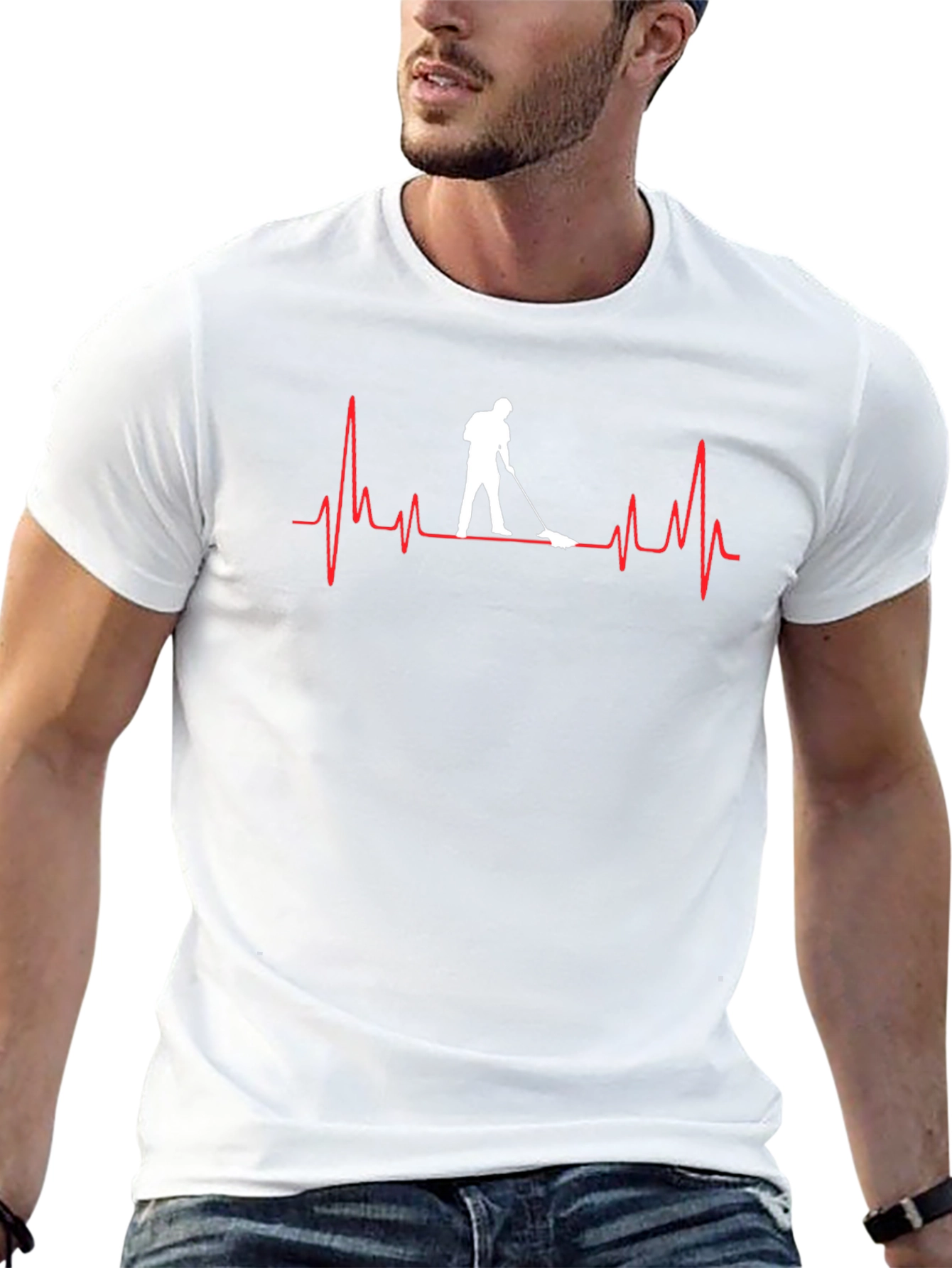 Janitor Heartbeat T-Shirt - Clean Sweep Style