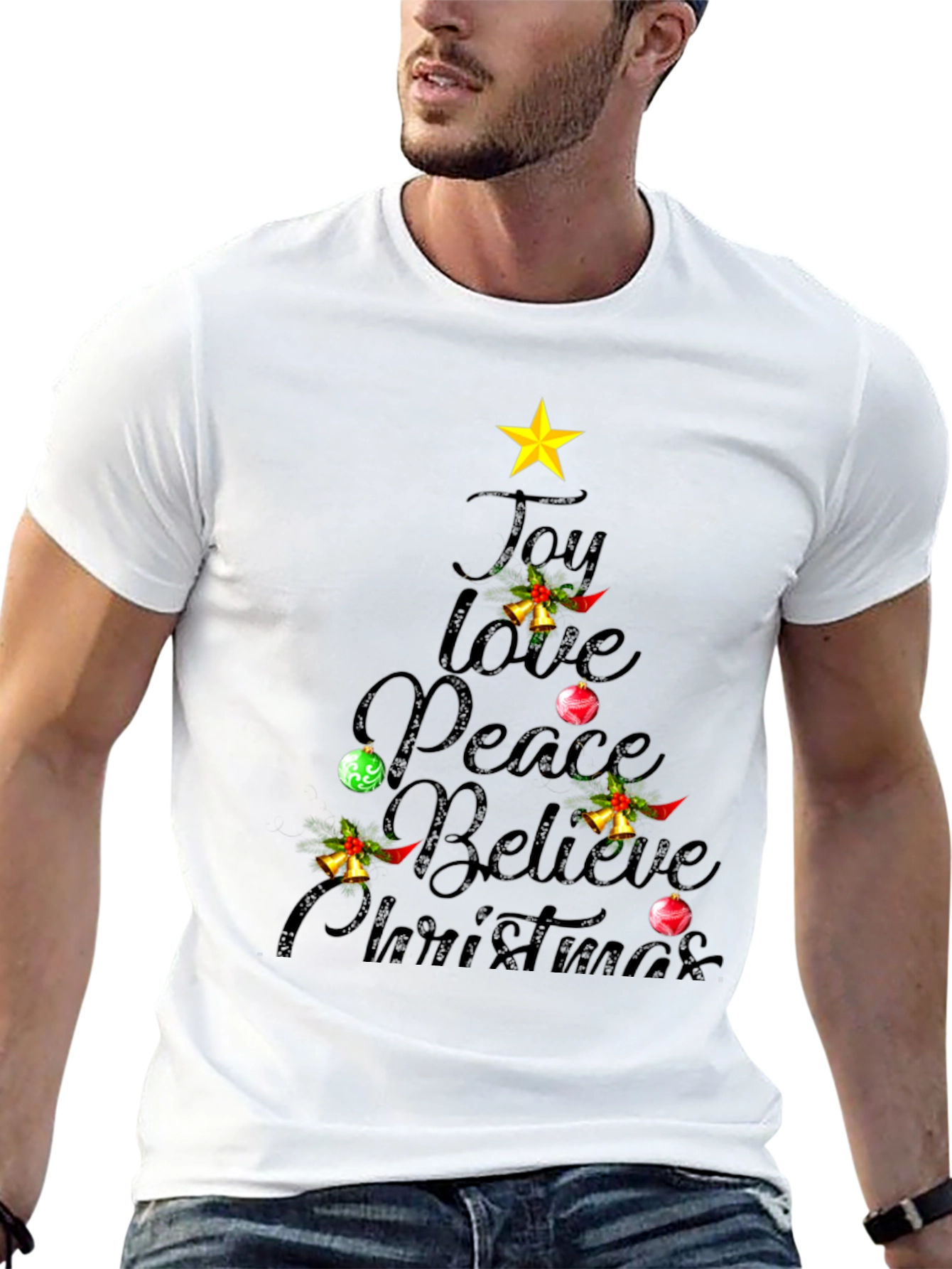 Festive Christmas Tree T-Shirt