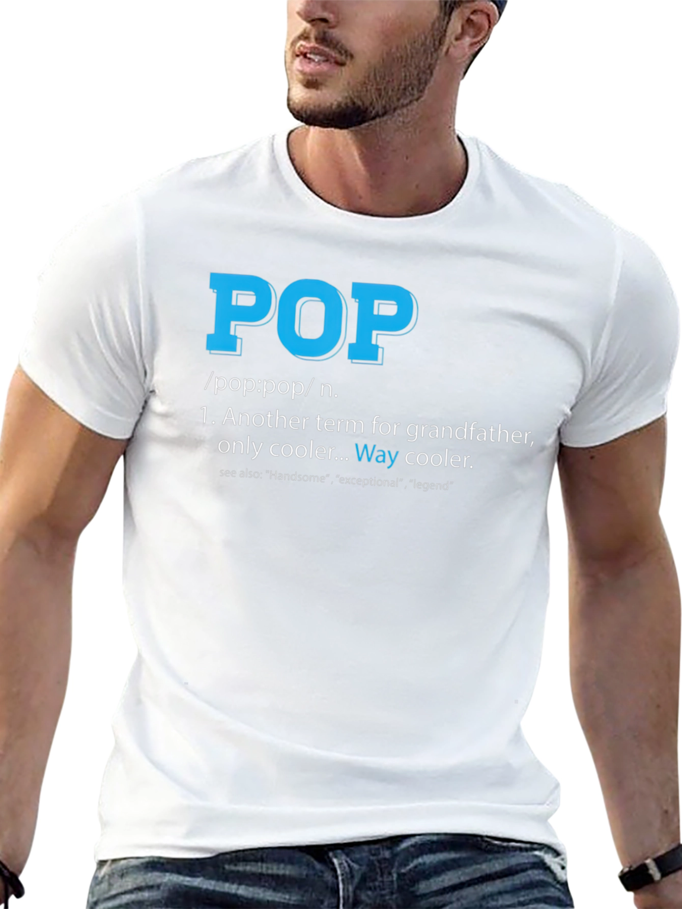 Funny Pop Definition T-Shirt - Cool Grandfather Tee