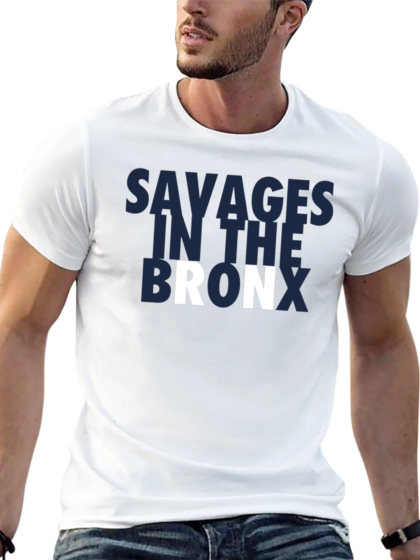Savages in the Bronx Graphic T-Shirt