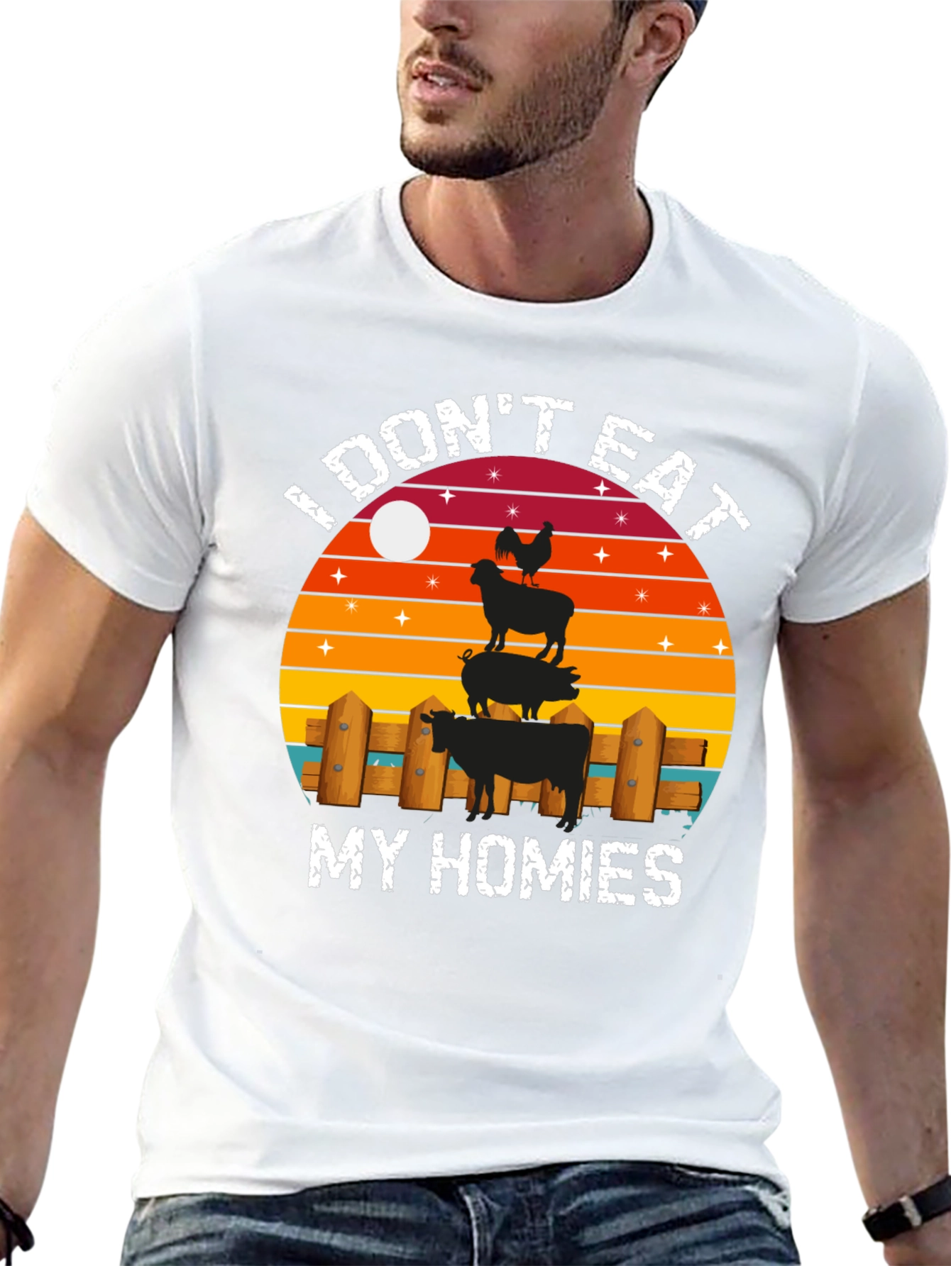 I Dont Eat My Homies Vegan T-Shirt