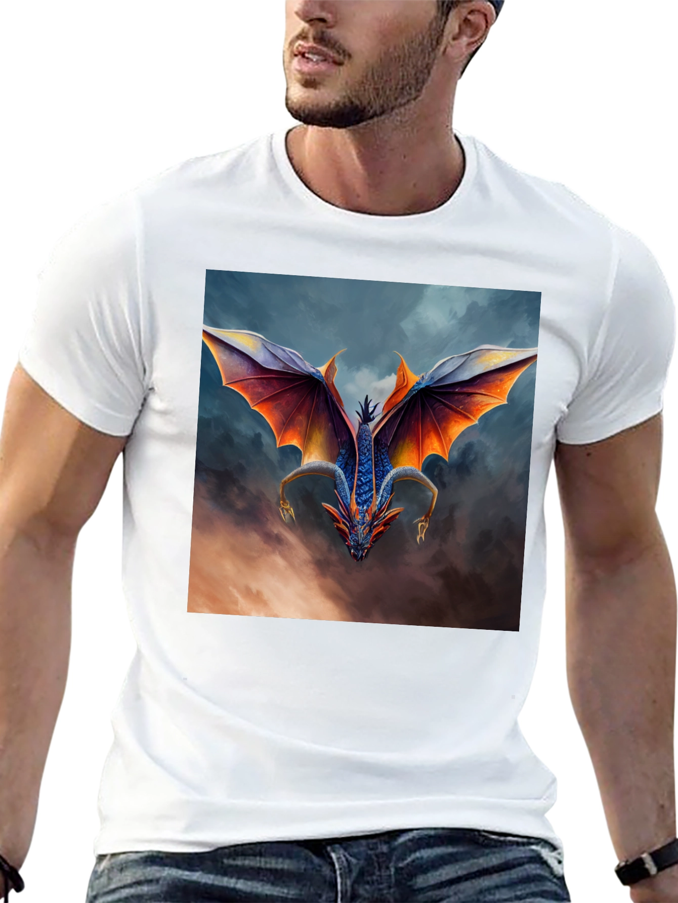 Dragon Art Black T-Shirt