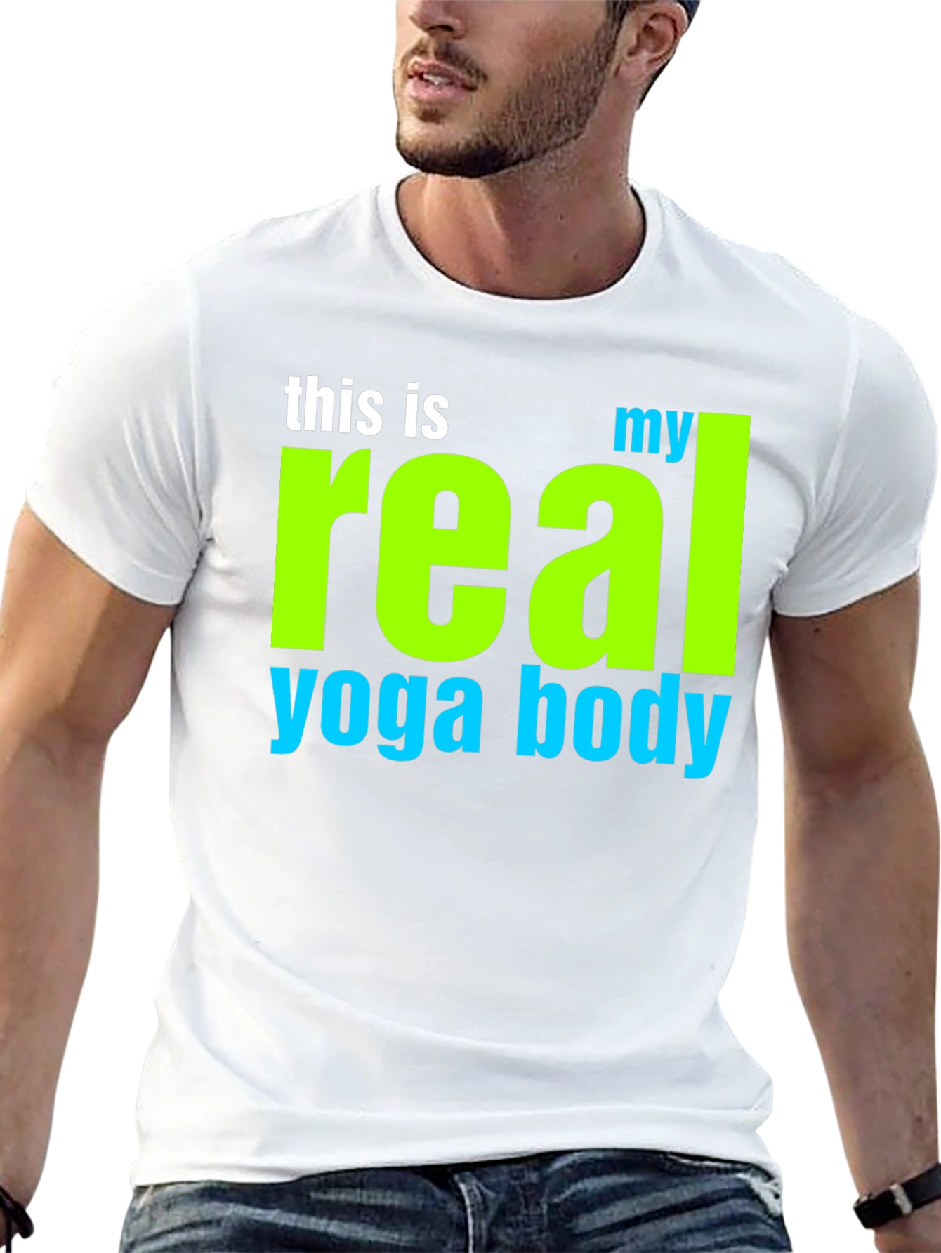 Real Yoga Body T-Shirt - Unisex Cotton Tee