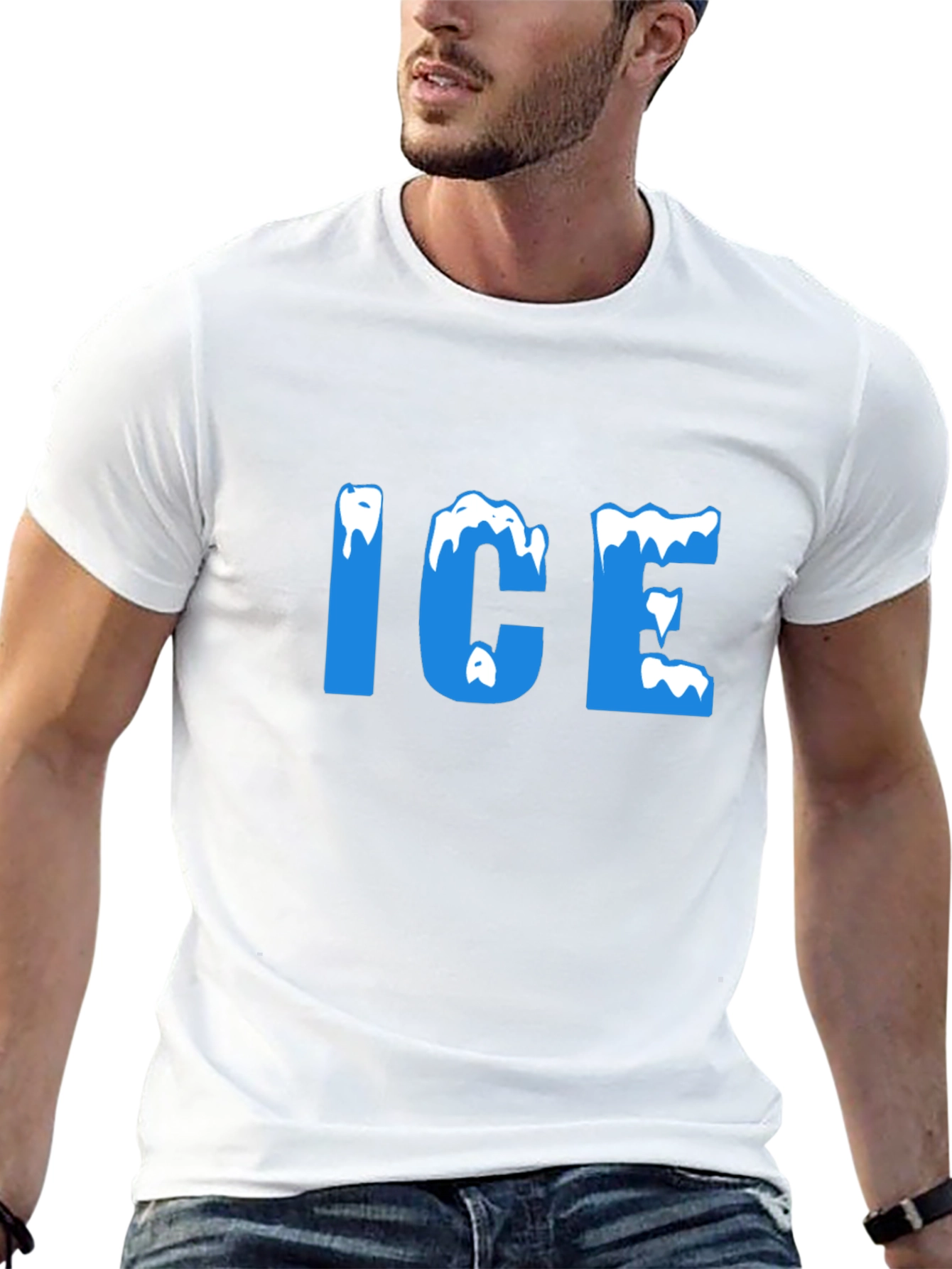 I.C.E Graphic Tee - Cool Black T-Shirt