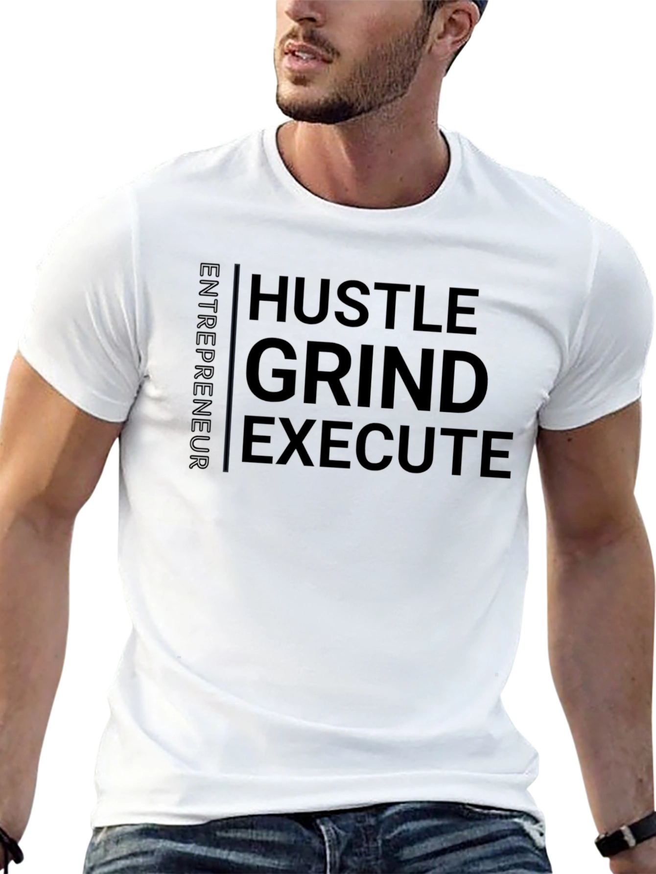 Hustle Grind Execute Entrepreneur T-Shirt