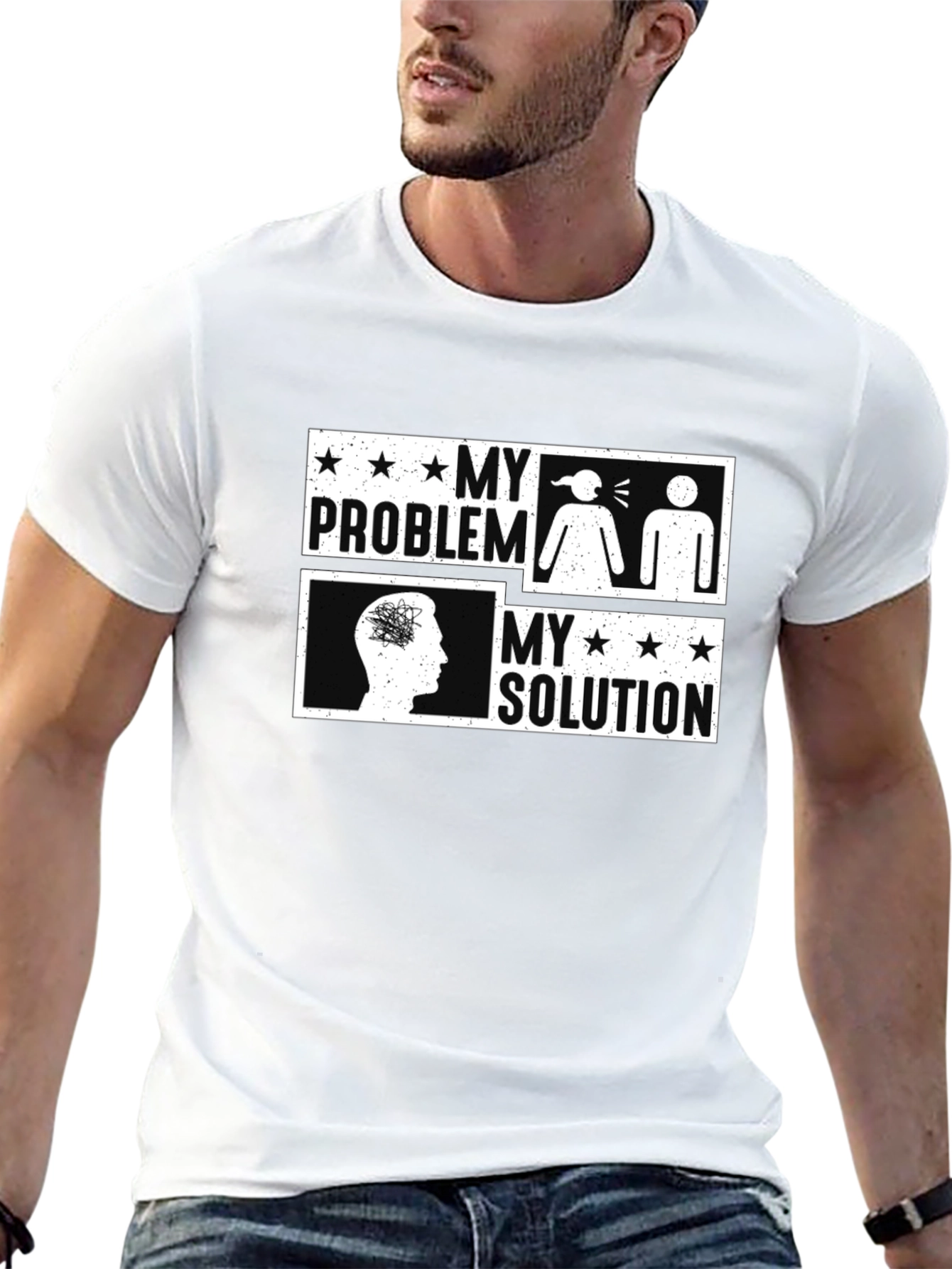 My Problem My Solution Graphic Tee