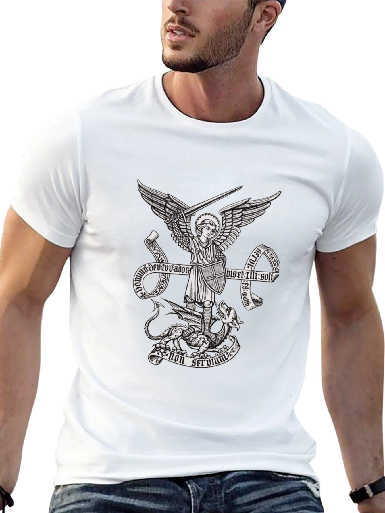 Archangel Michael Graphic T-Shirt