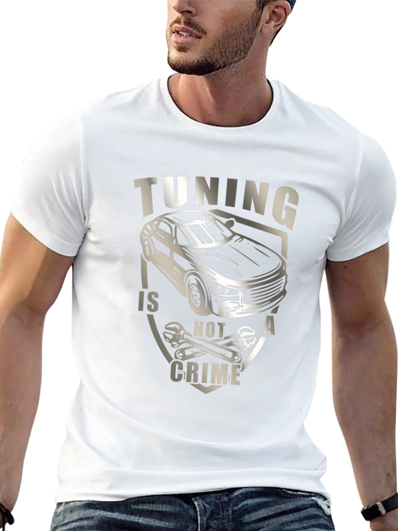 Tuning Is Not a Crime Graphic T-Shirt