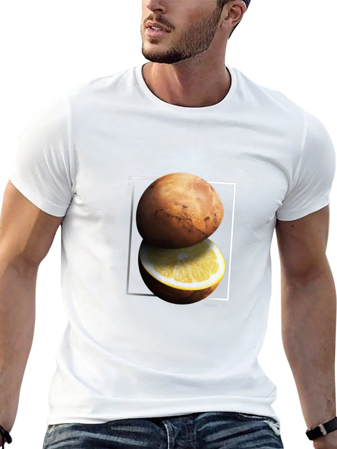 Lemon Mars Graphic T-Shirt - Black