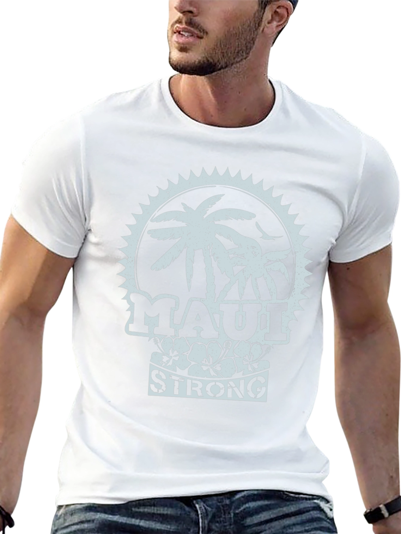 Maui Strong T-Shirt - Hawaiian Island Tee