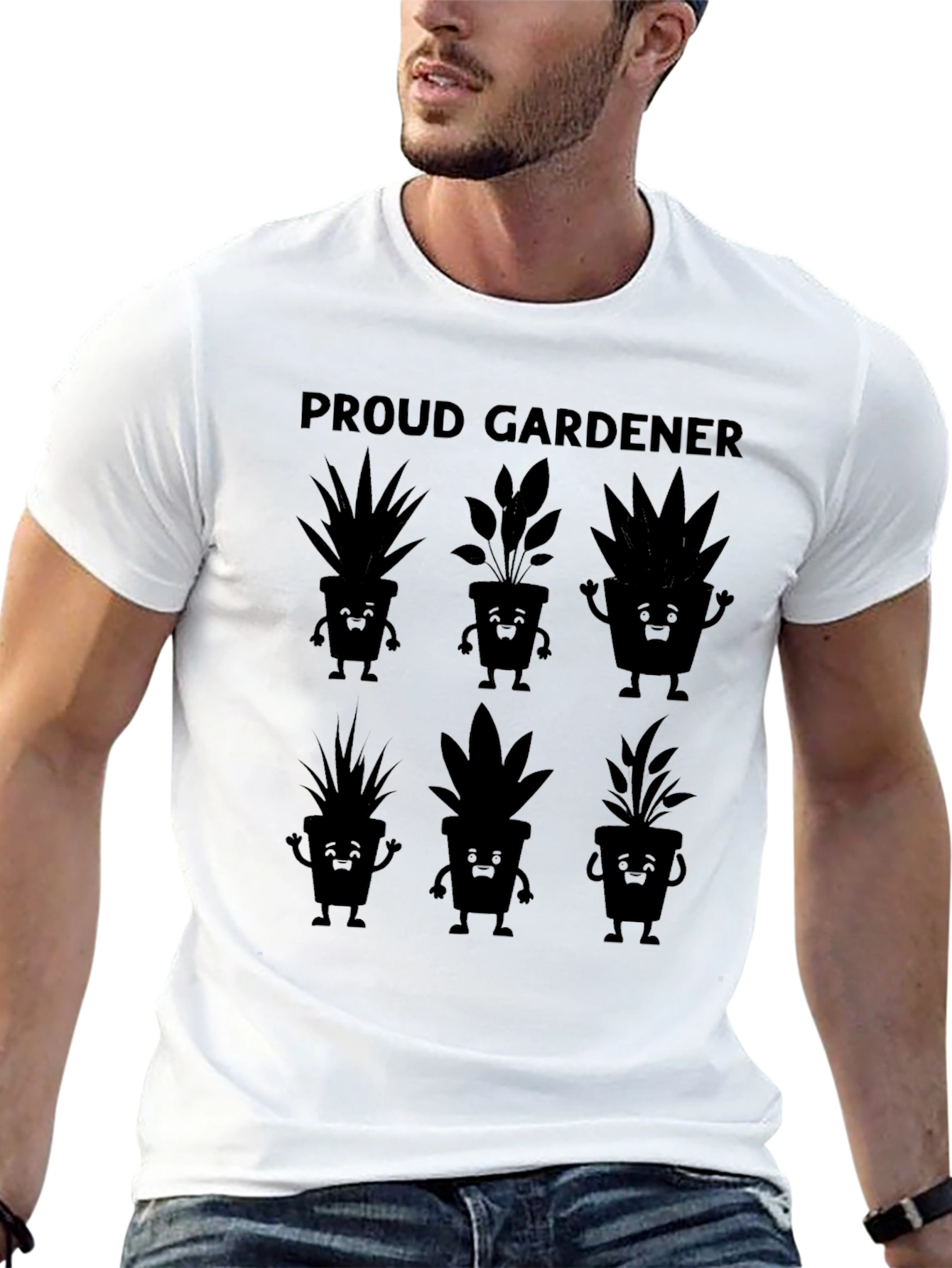 Proud Gardener Cute Plant T-Shirt