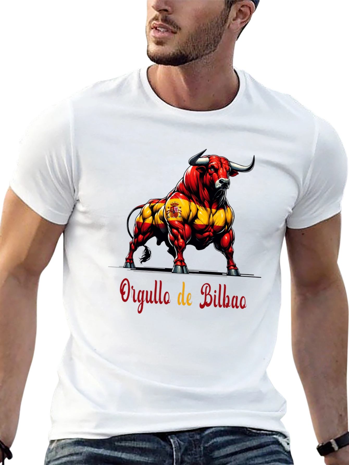 Orgullo de Bilbao Bull Graphic T-Shirt