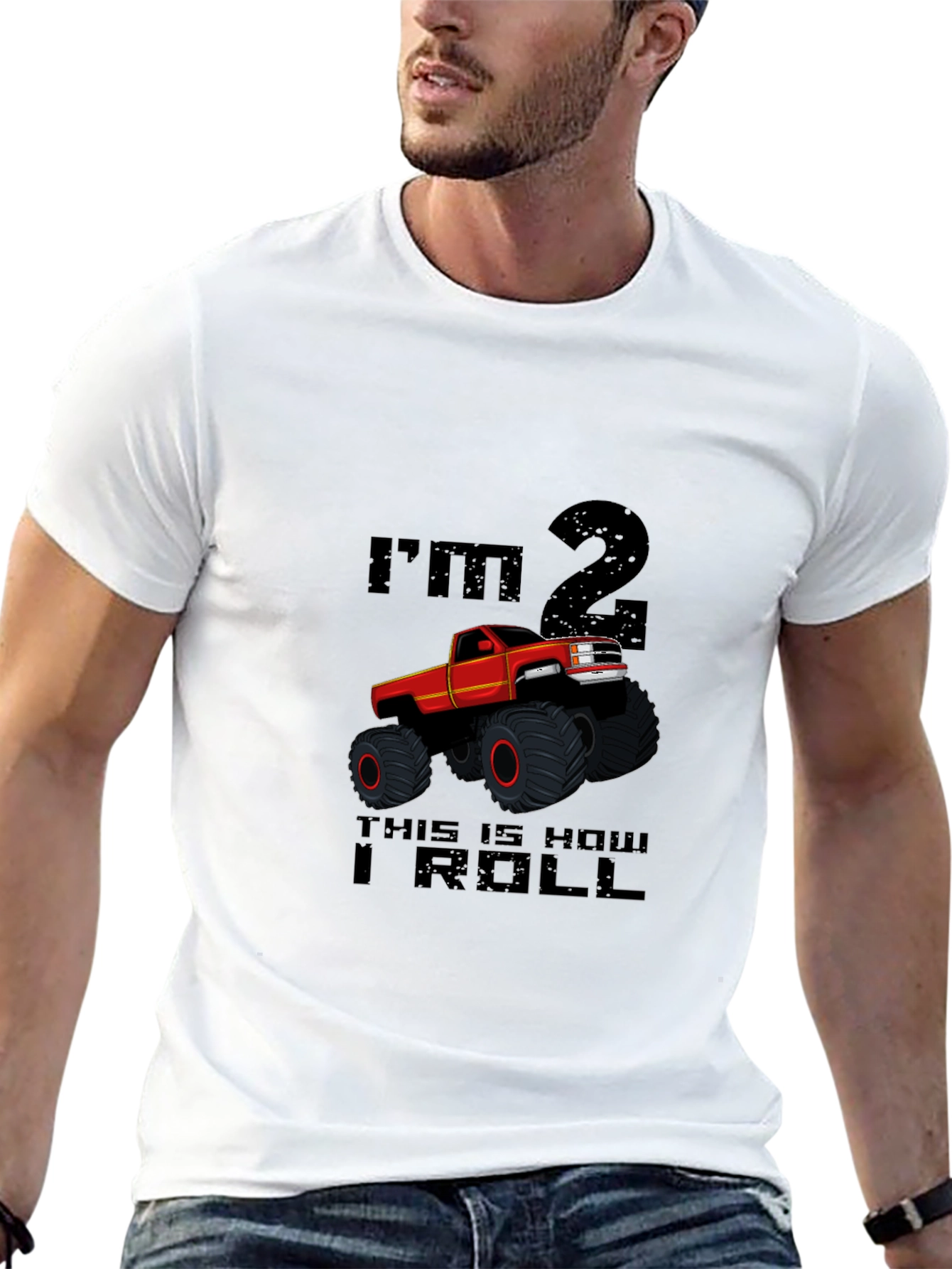 Im 2 This is How I Roll Toddler T-Shirt