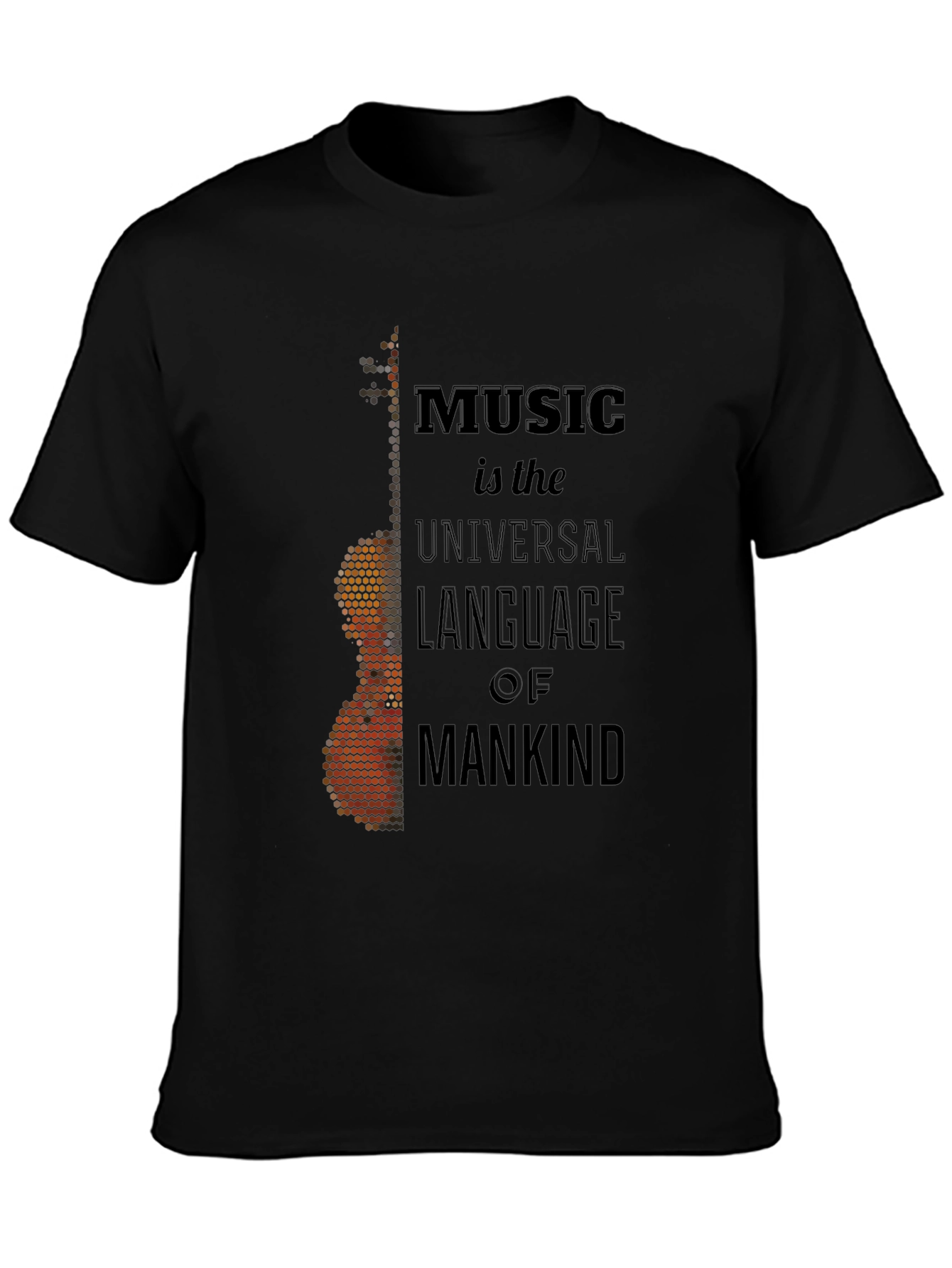 Music is Universal T-Shirt - Stylish Graphic Tee