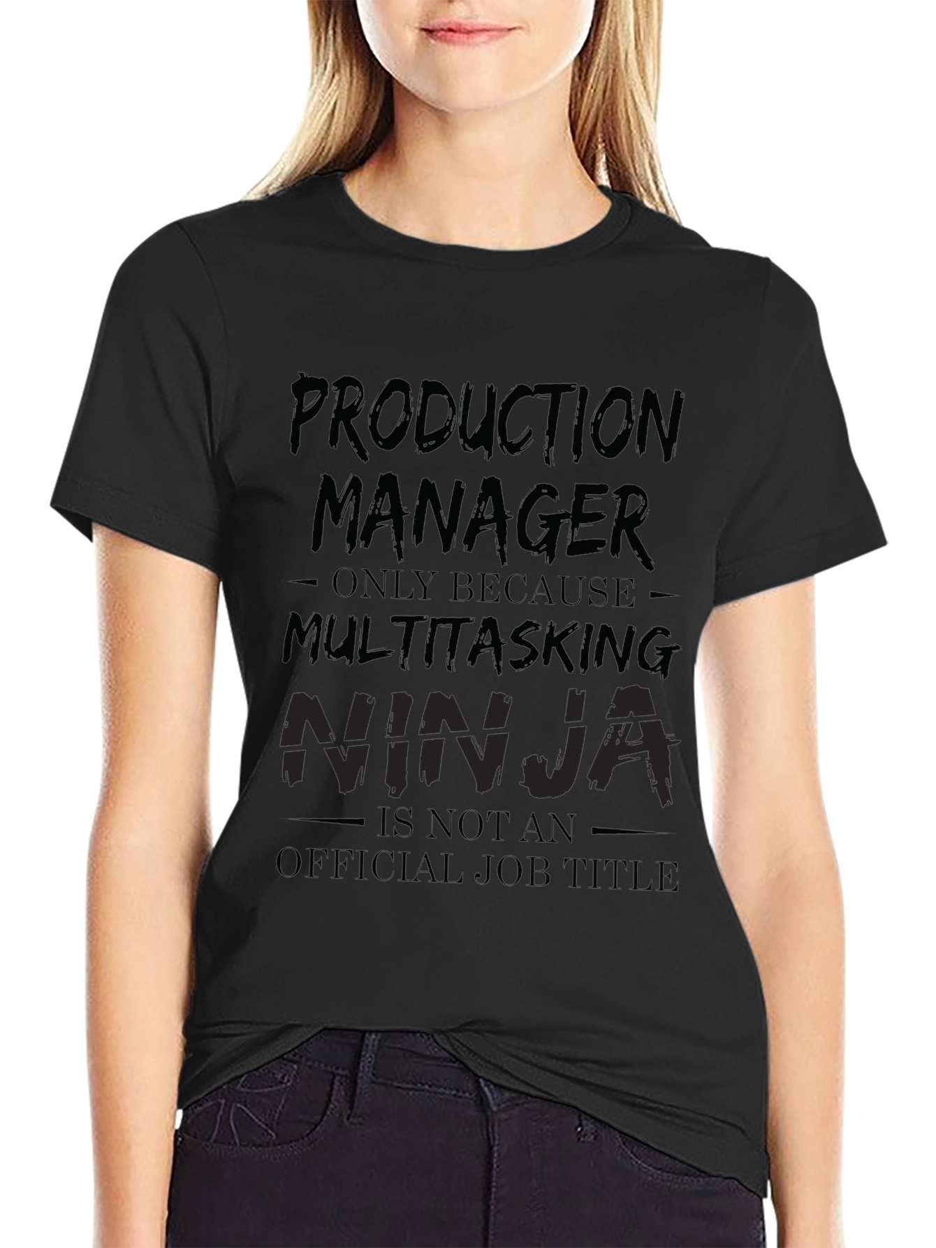 Production Manager Multitasking Ninja T-Shirt