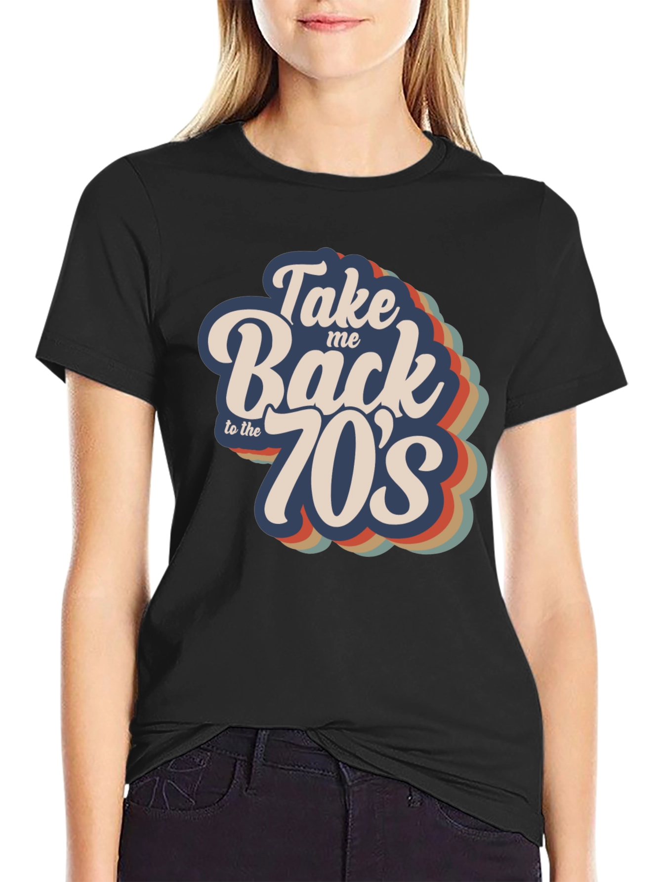 Retro Take Me Back to the 70s Graphic Tee